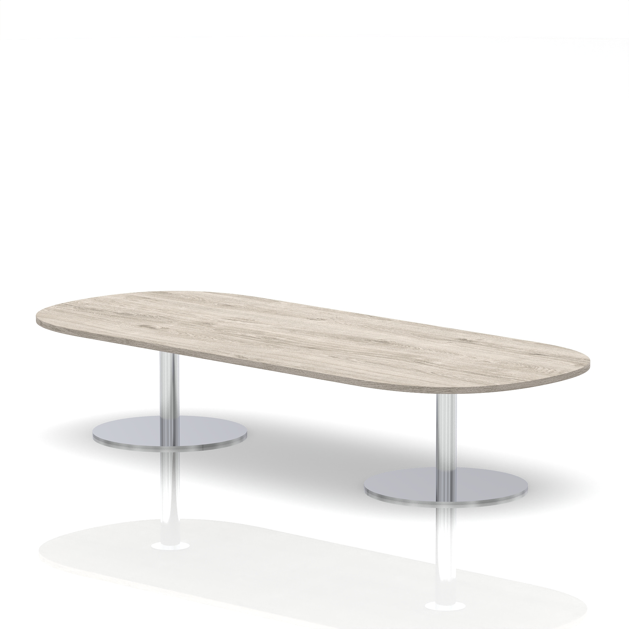 Grey Oak / Silver Frame