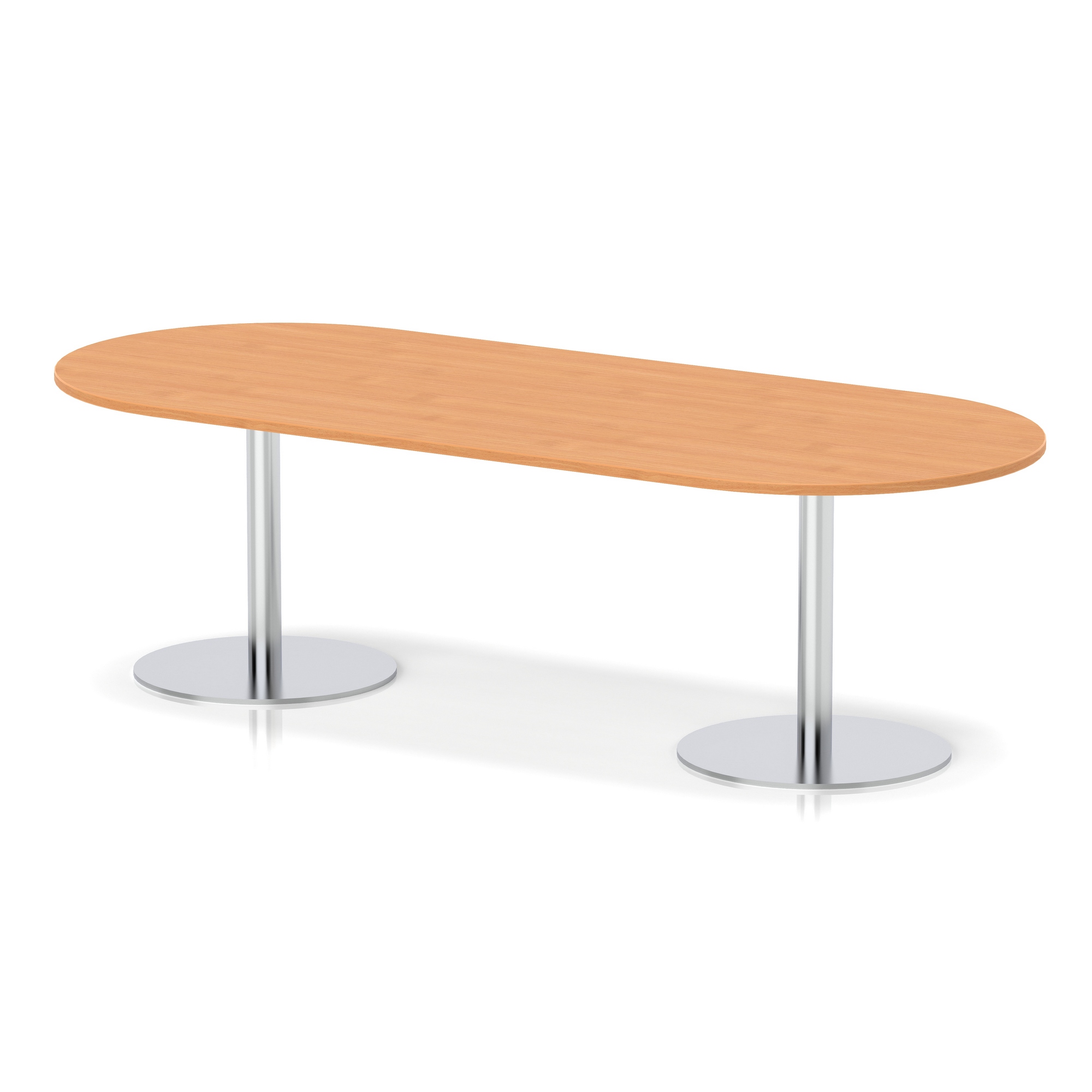 Beech / Silver Frame