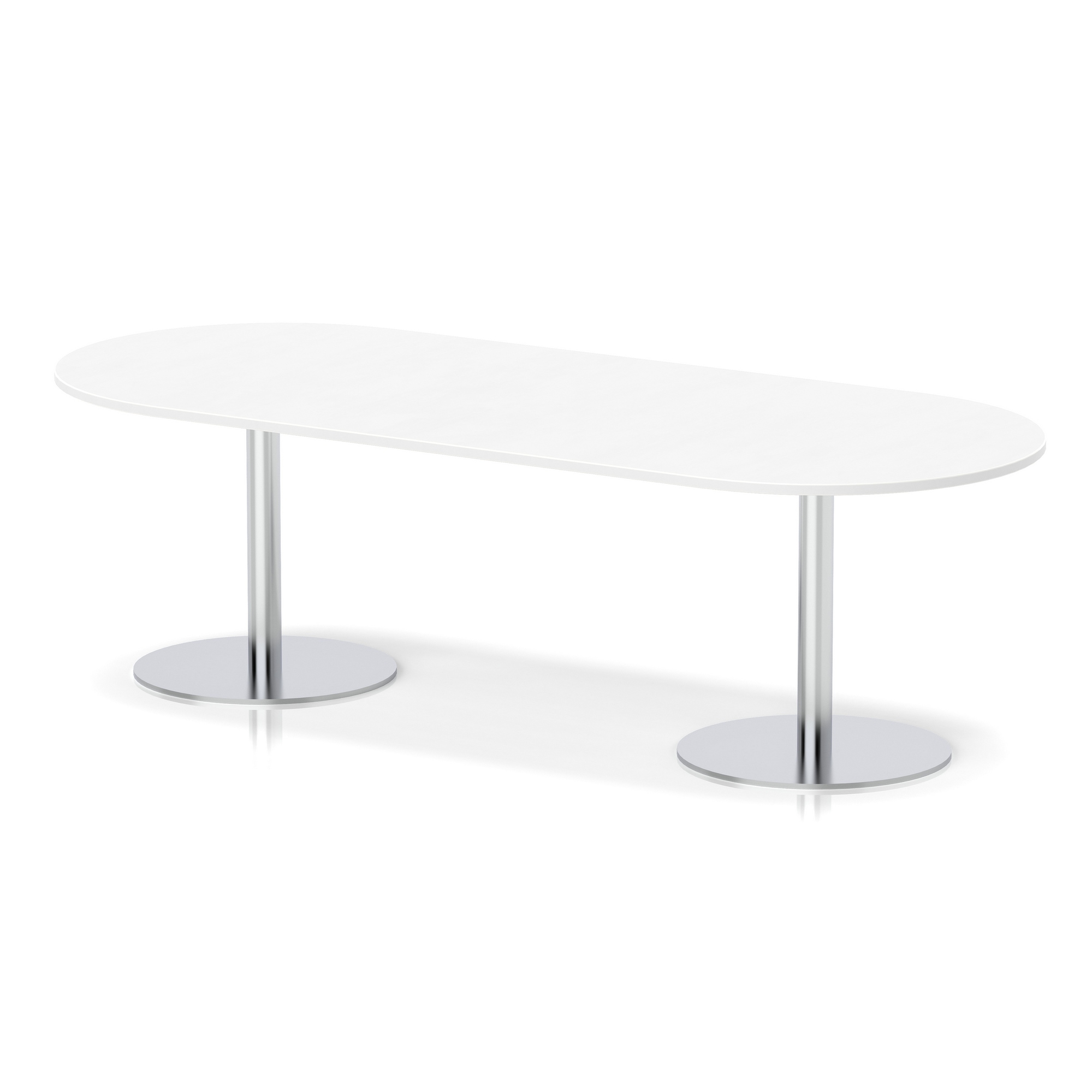 White / Silver Frame
