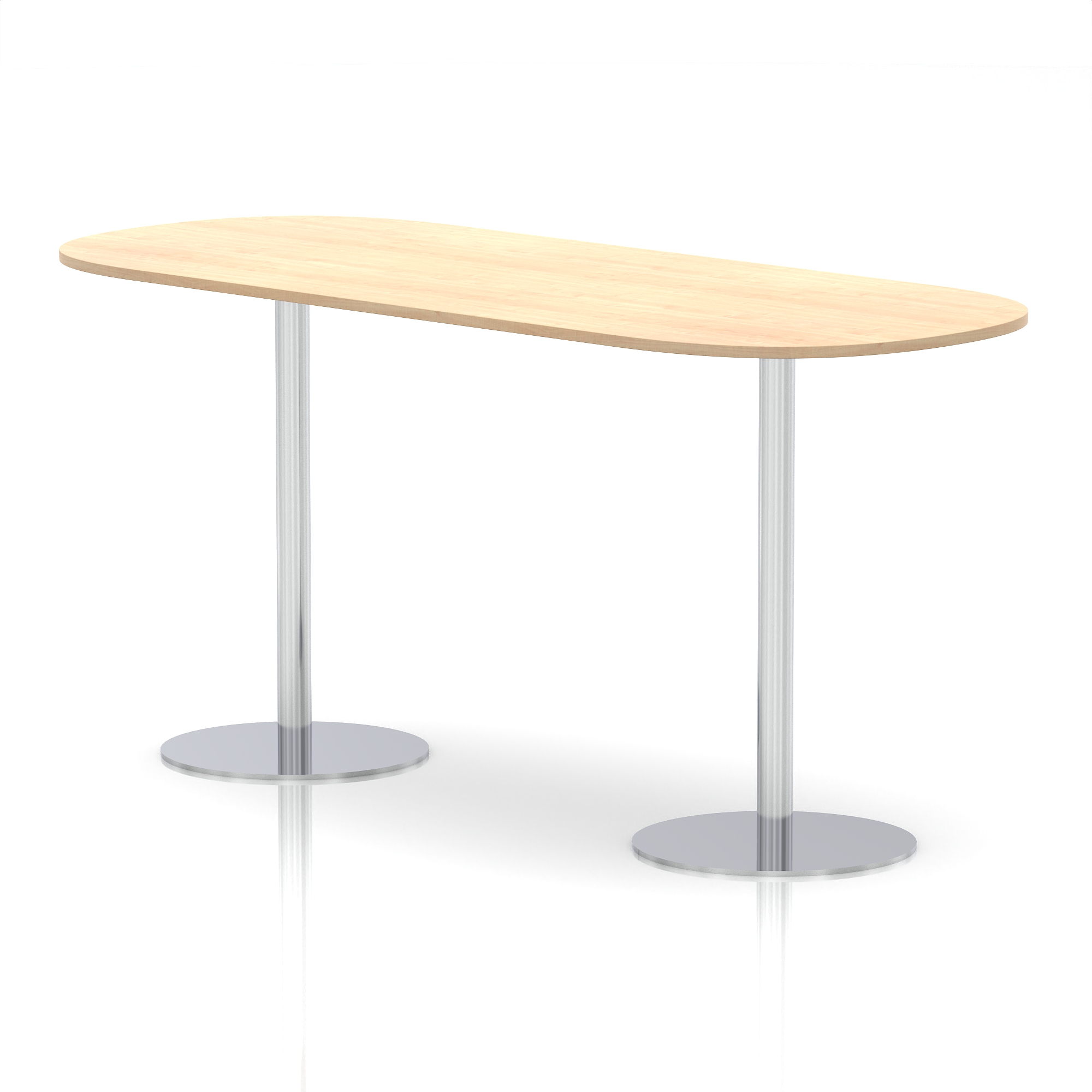 Maple / Silver Frame