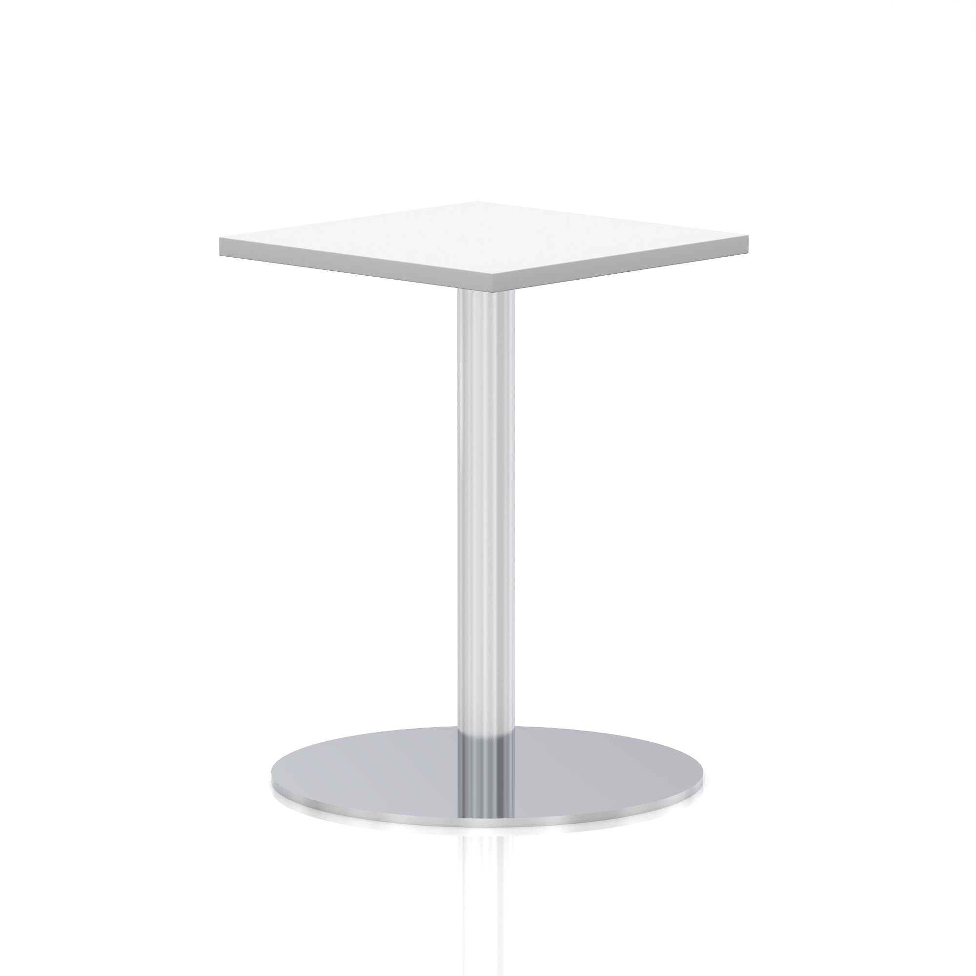 White / Silver Frame