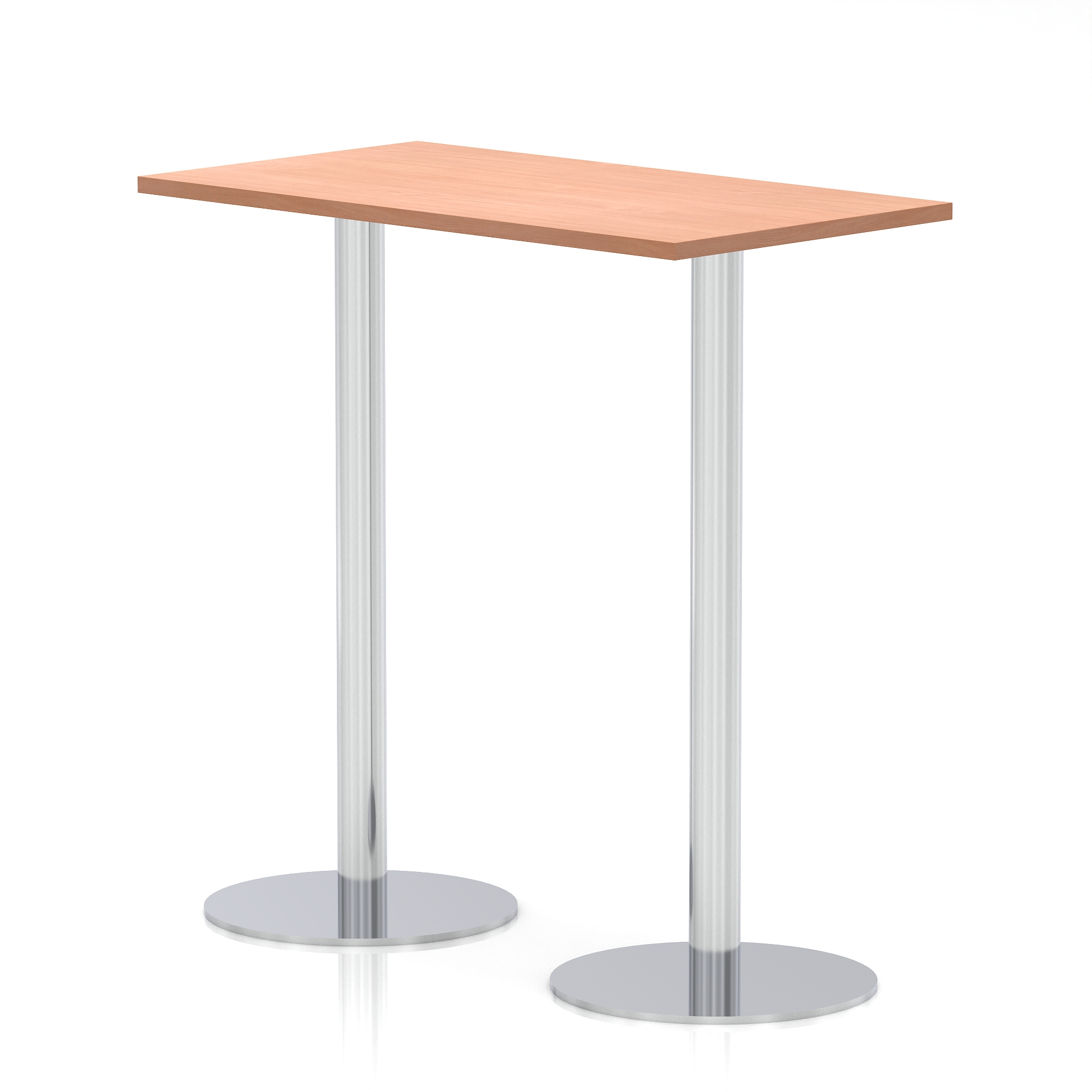 Beech / Silver Frame