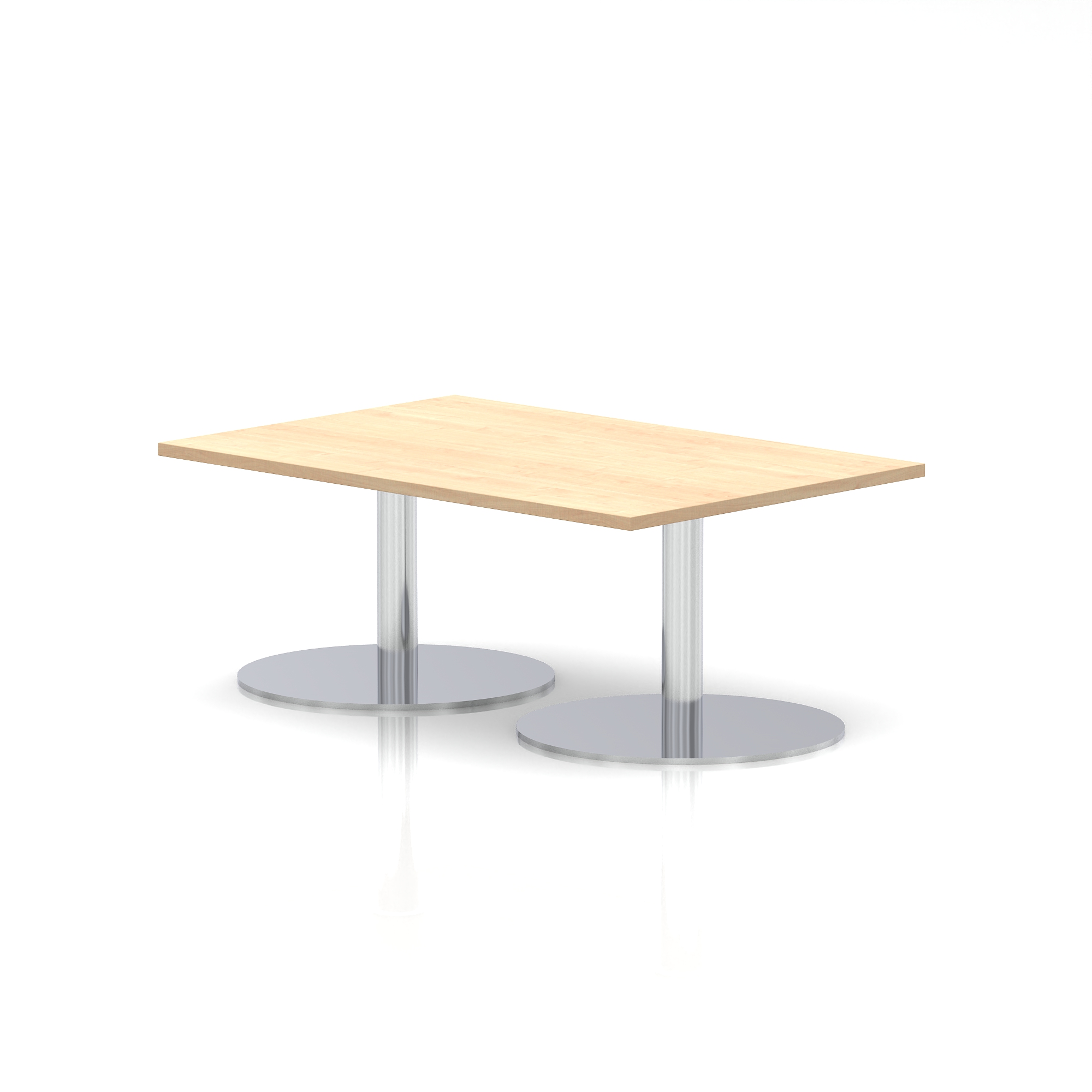 Maple / Silver Frame