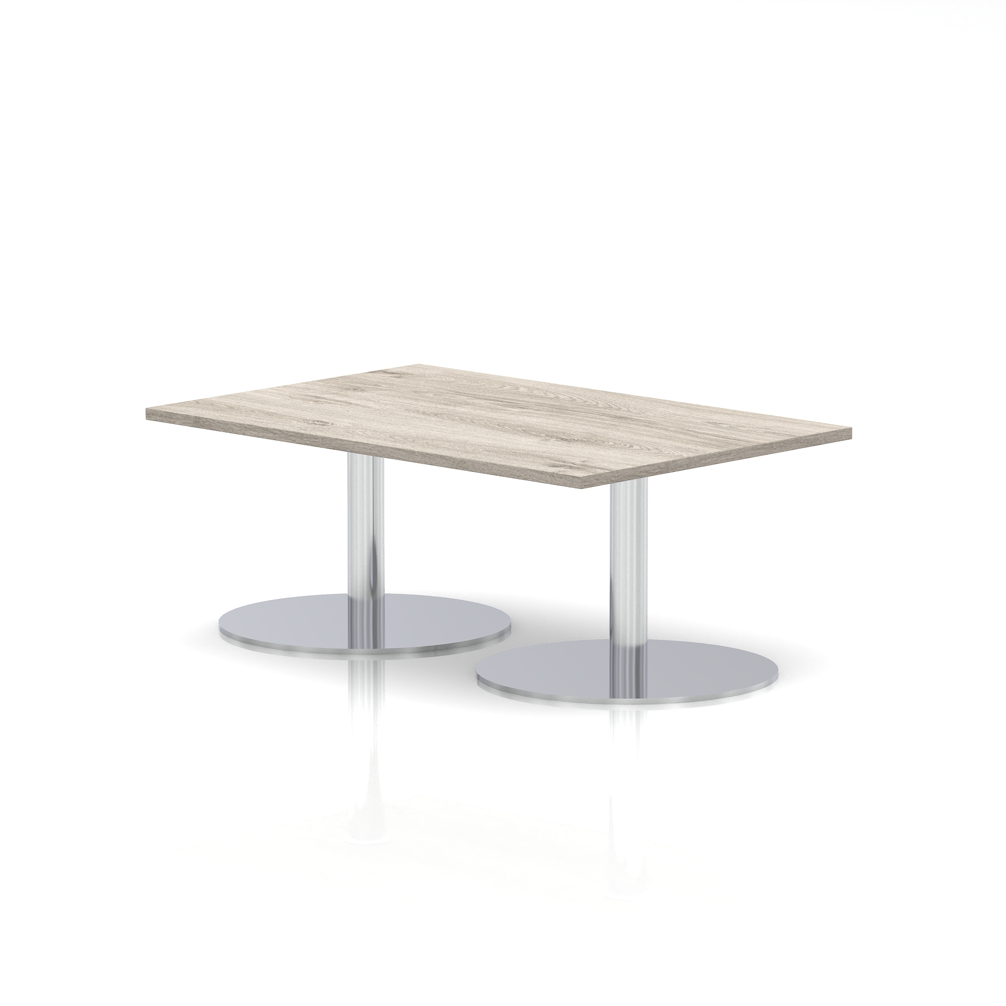 Grey Oak / Silver Frame