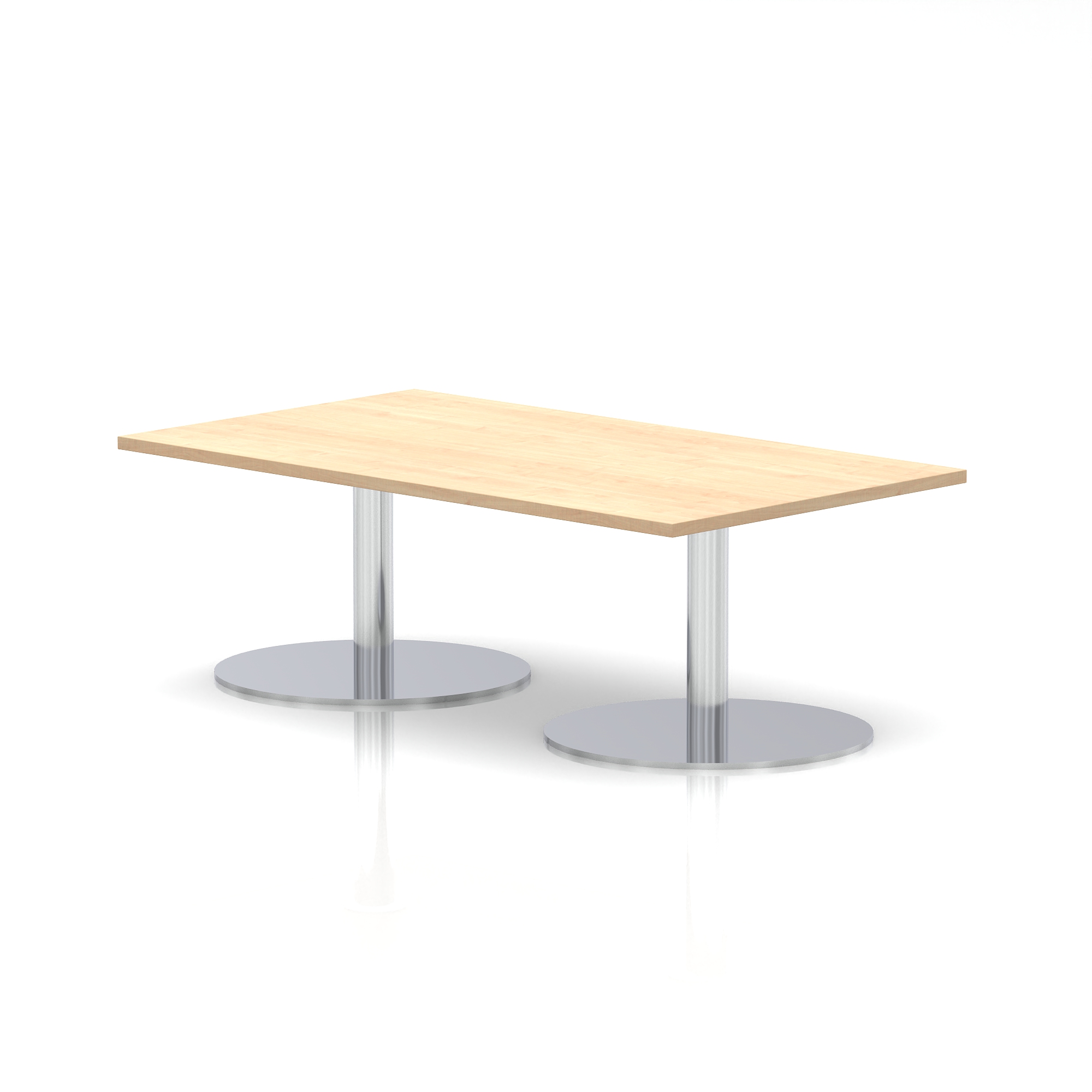 Maple / Silver Frame