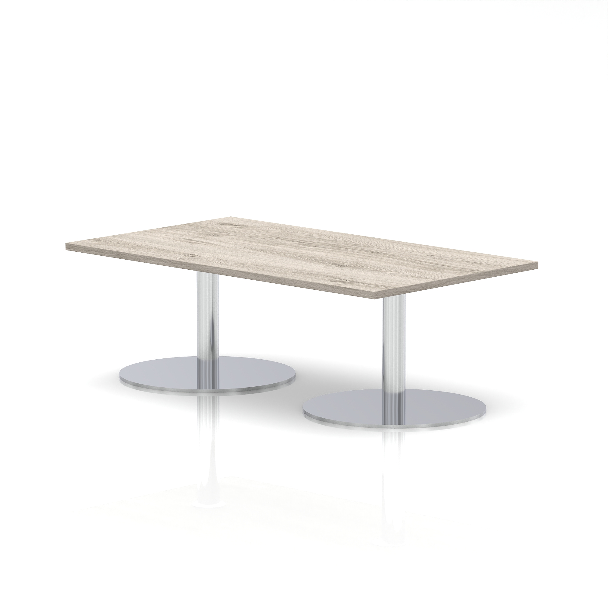 Grey Oak / Silver Frame