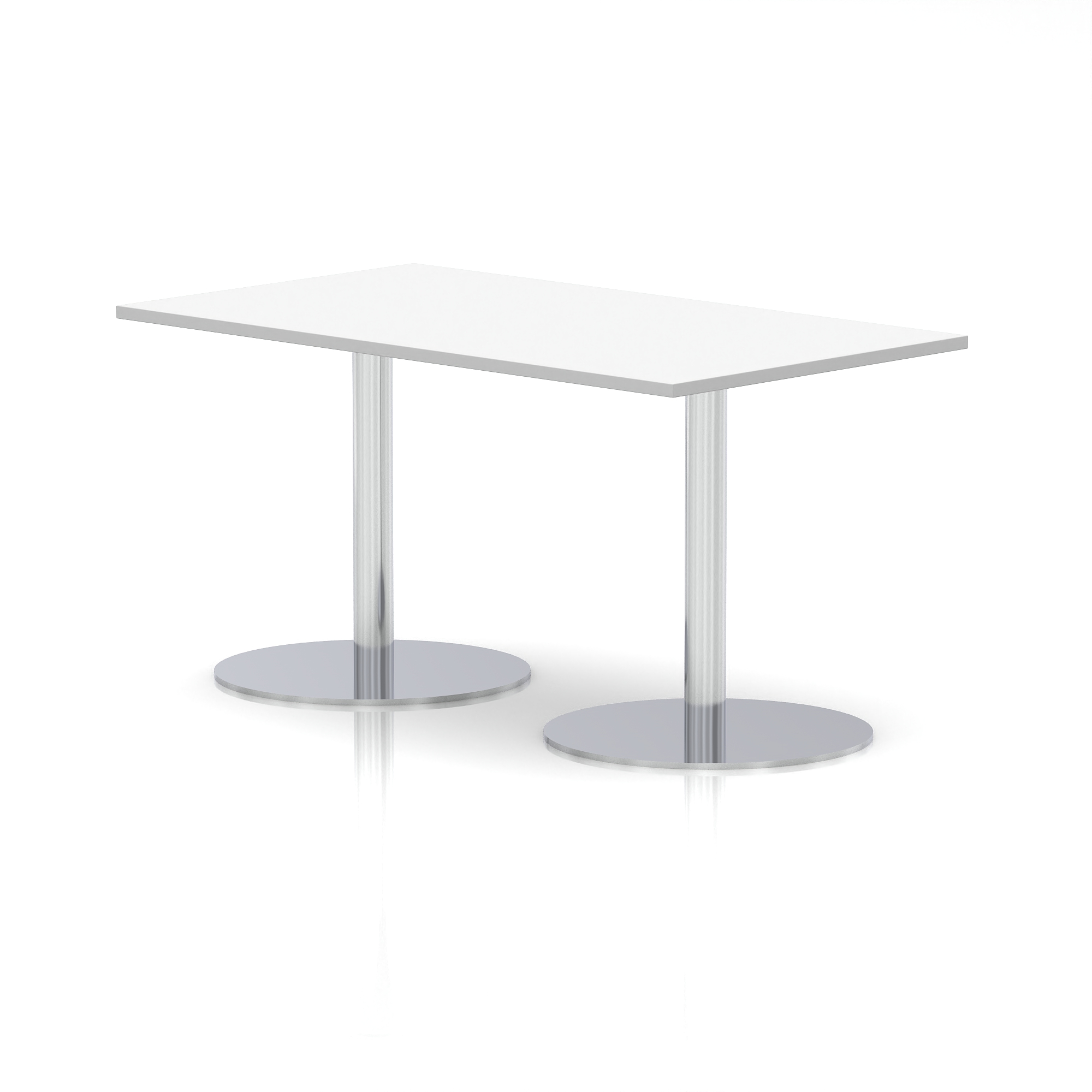 White / Silver Frame