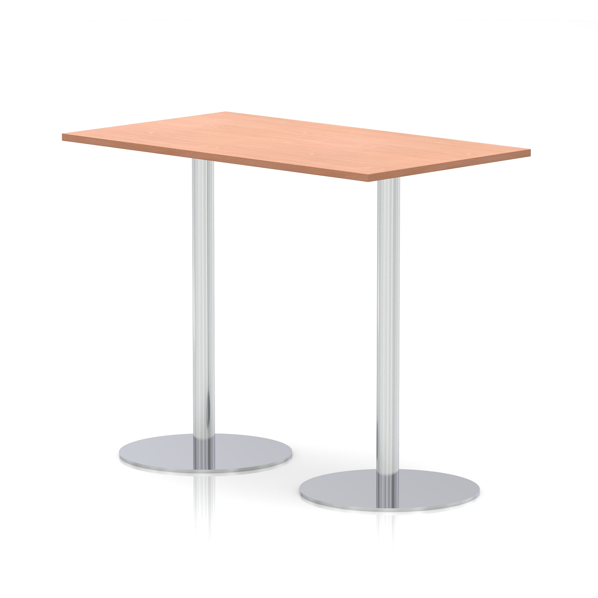 Beech / Silver Frame