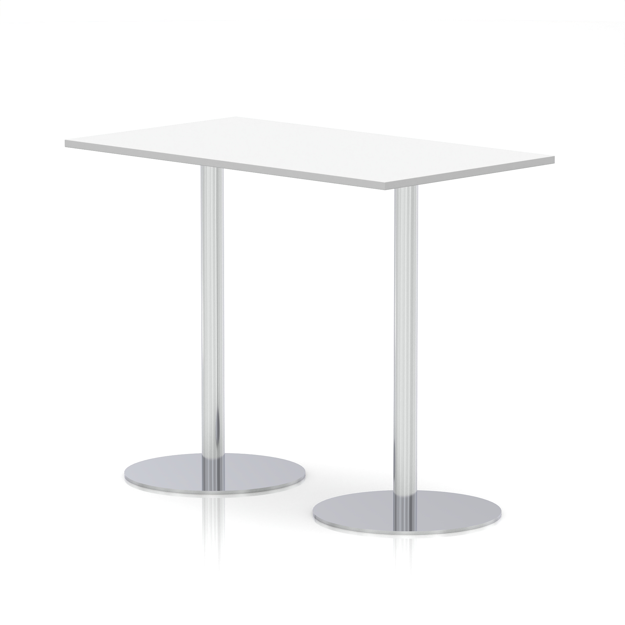 White / Silver Frame