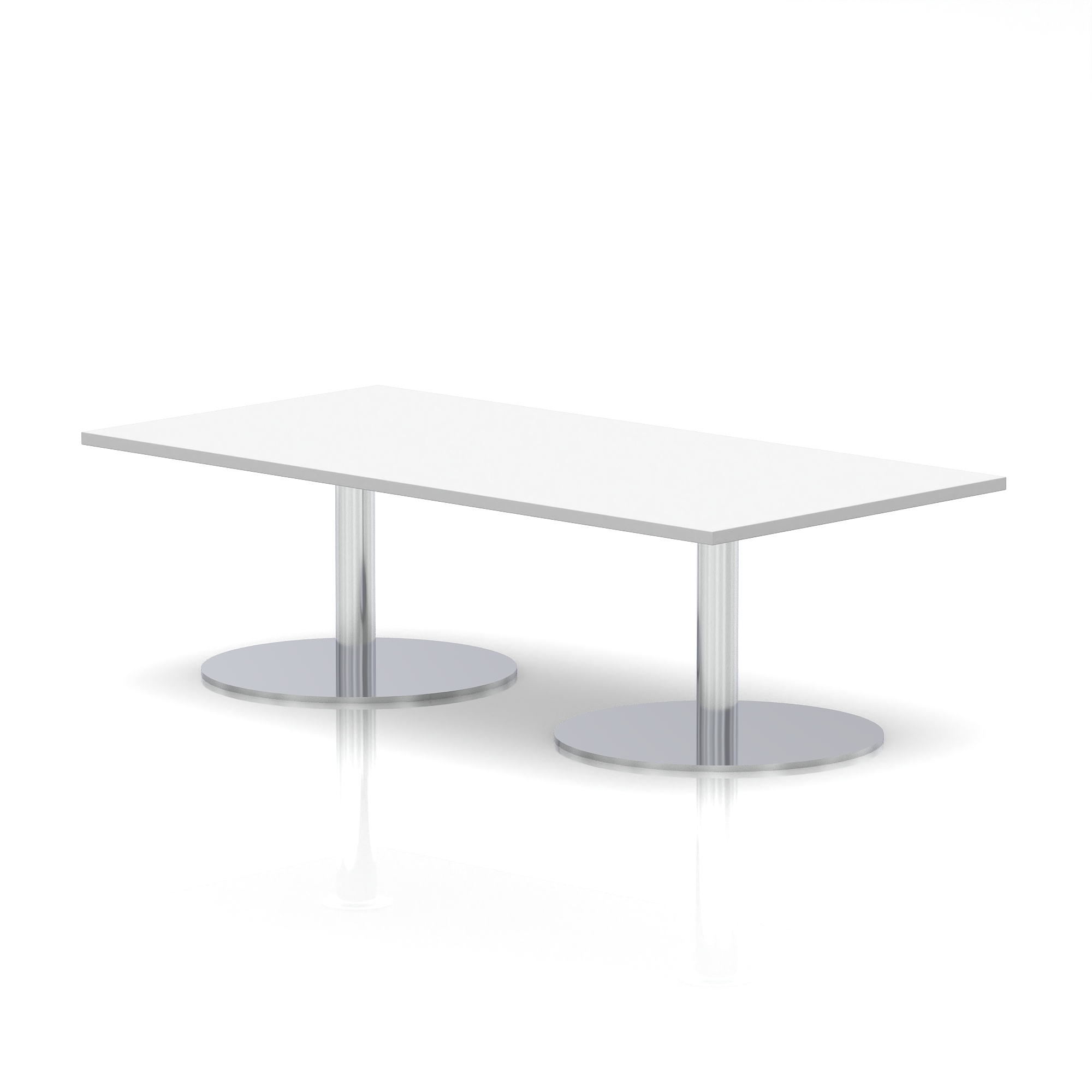 White / Silver Frame