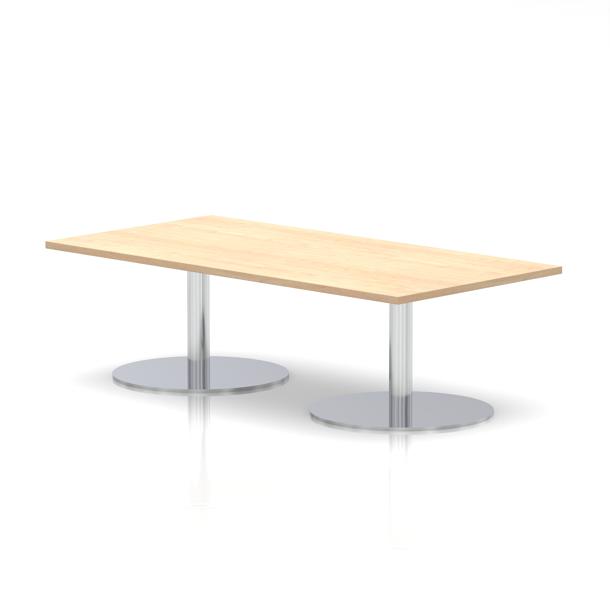 Maple / Silver Frame