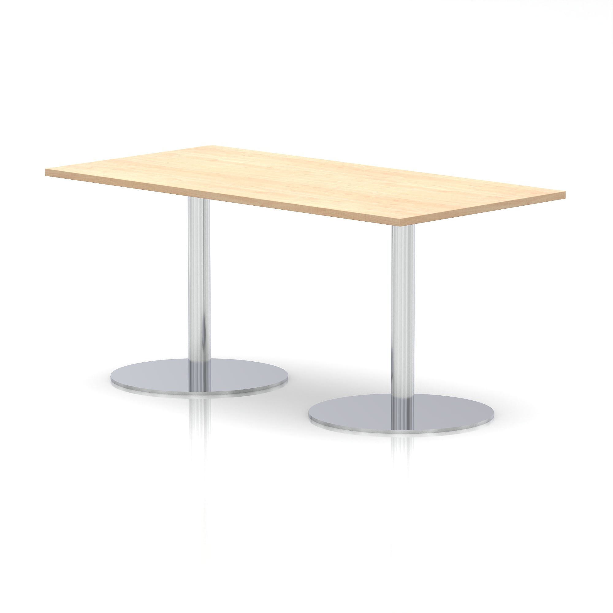 Maple / Silver Frame
