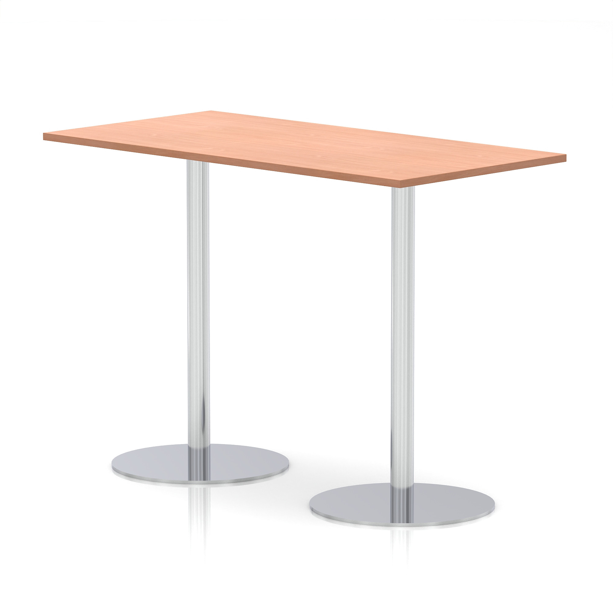 Beech / Silver Frame
