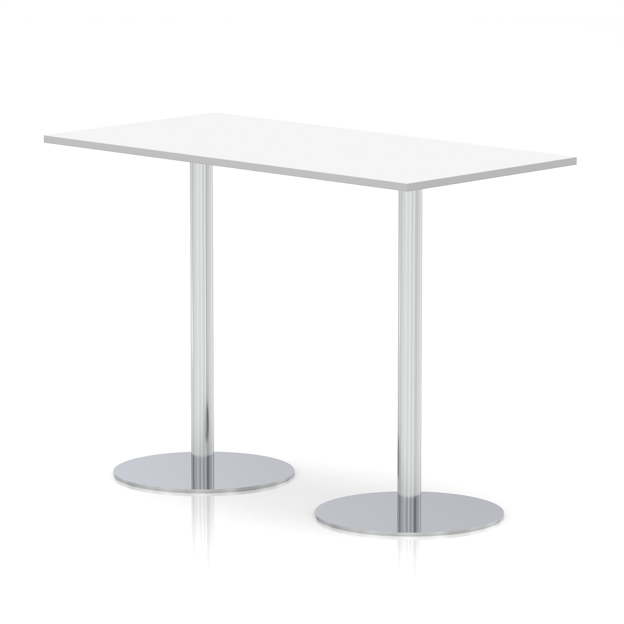 White / Silver Frame
