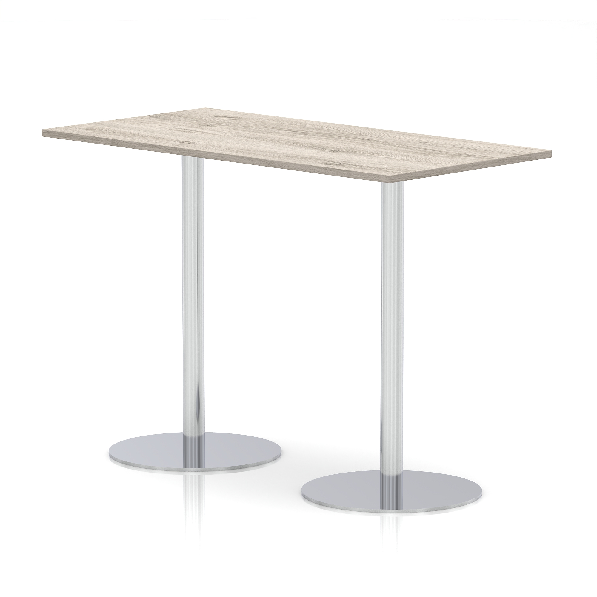 Grey Oak / Silver Frame
