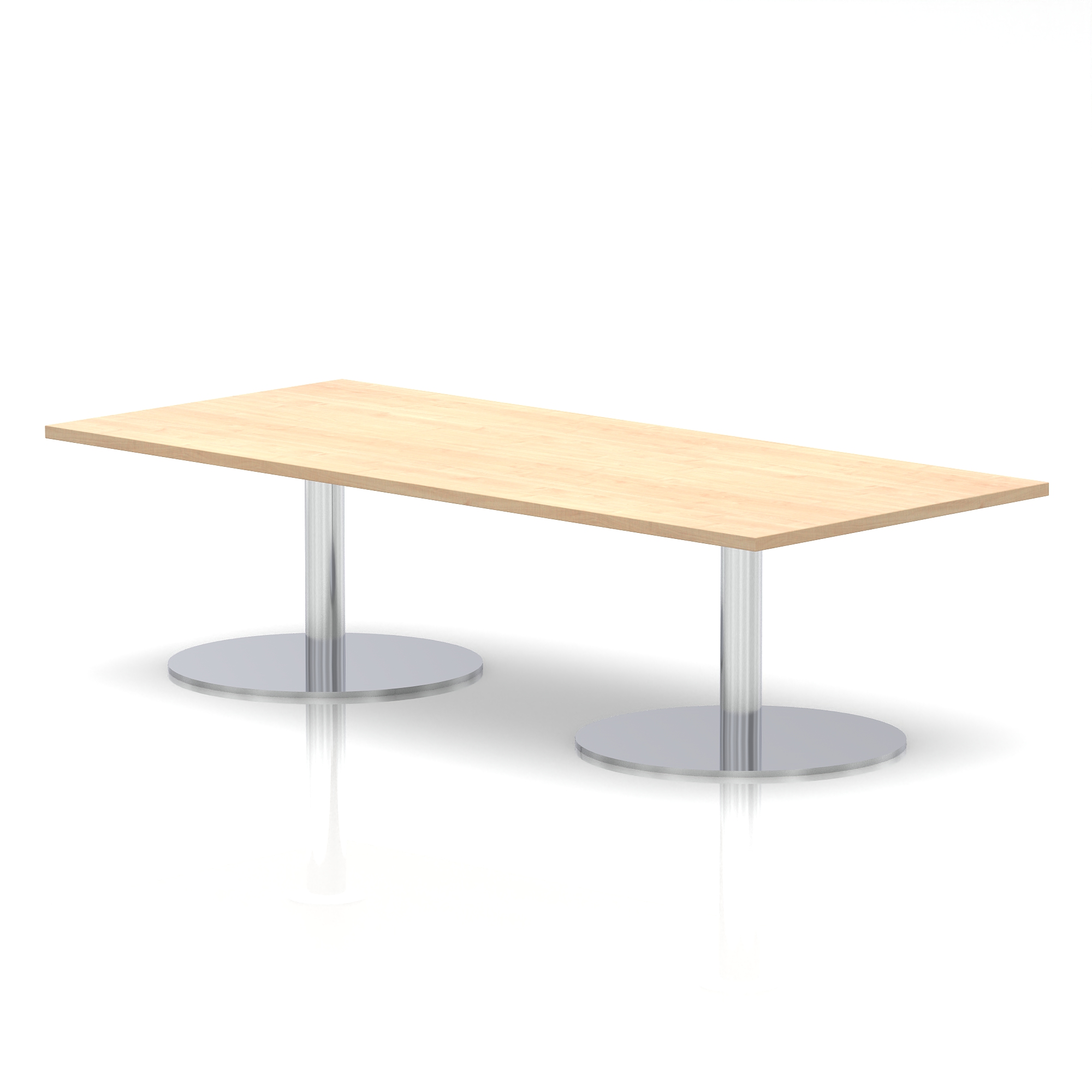 Maple / Silver Frame