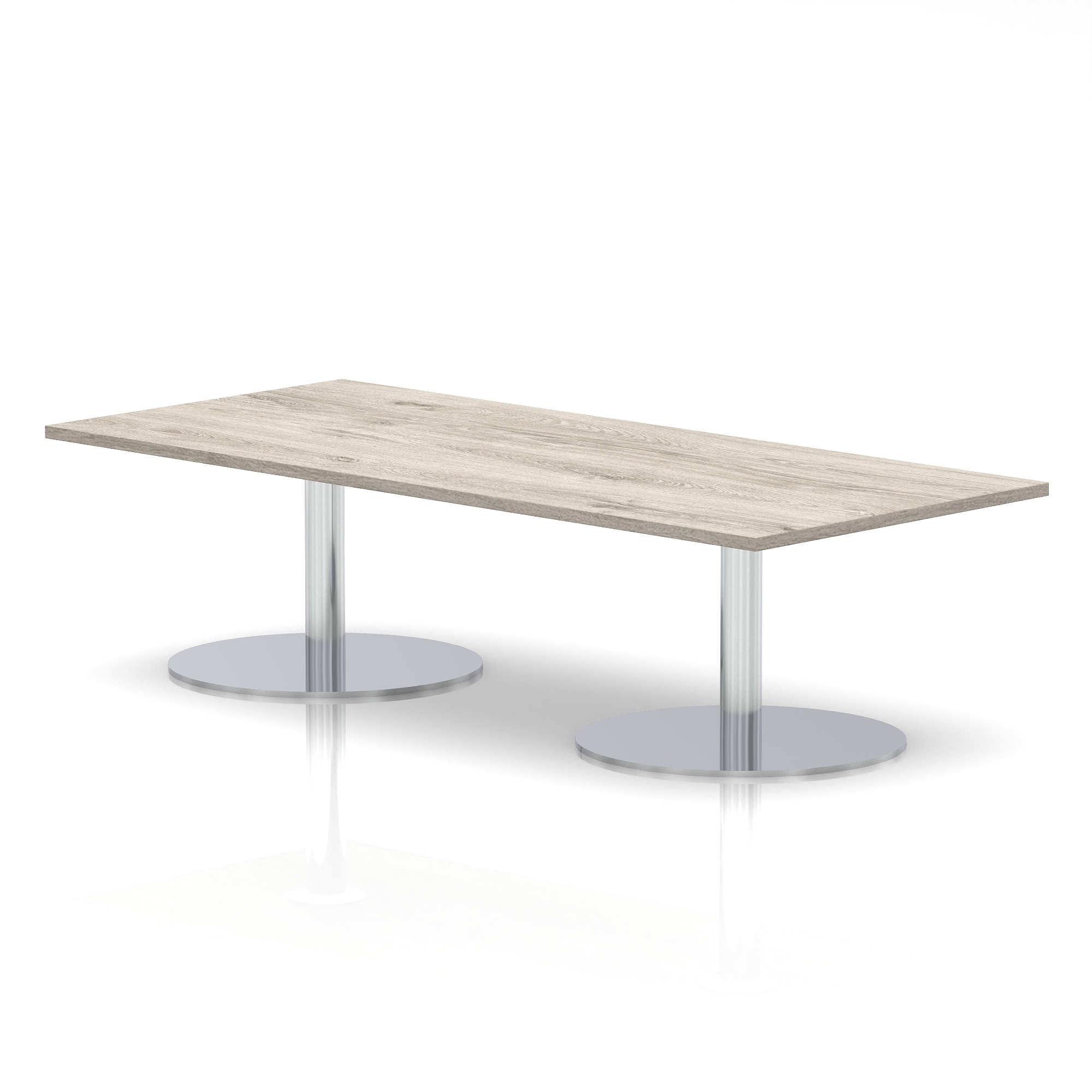 Grey Oak / Silver Frame