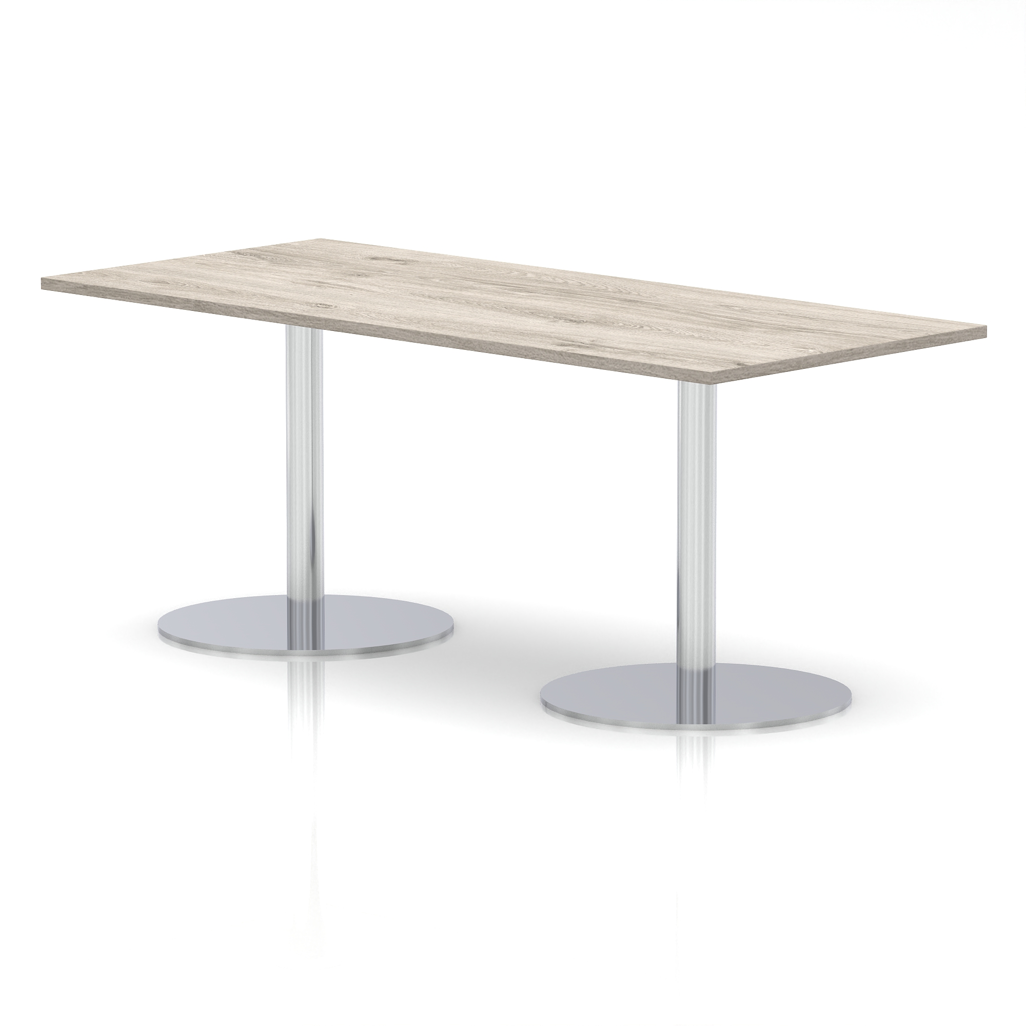 Grey Oak / Silver Frame