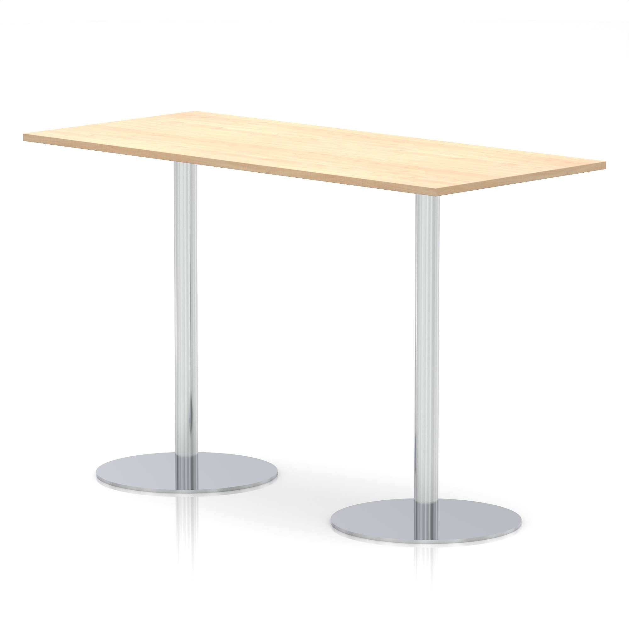 Maple / Silver Frame