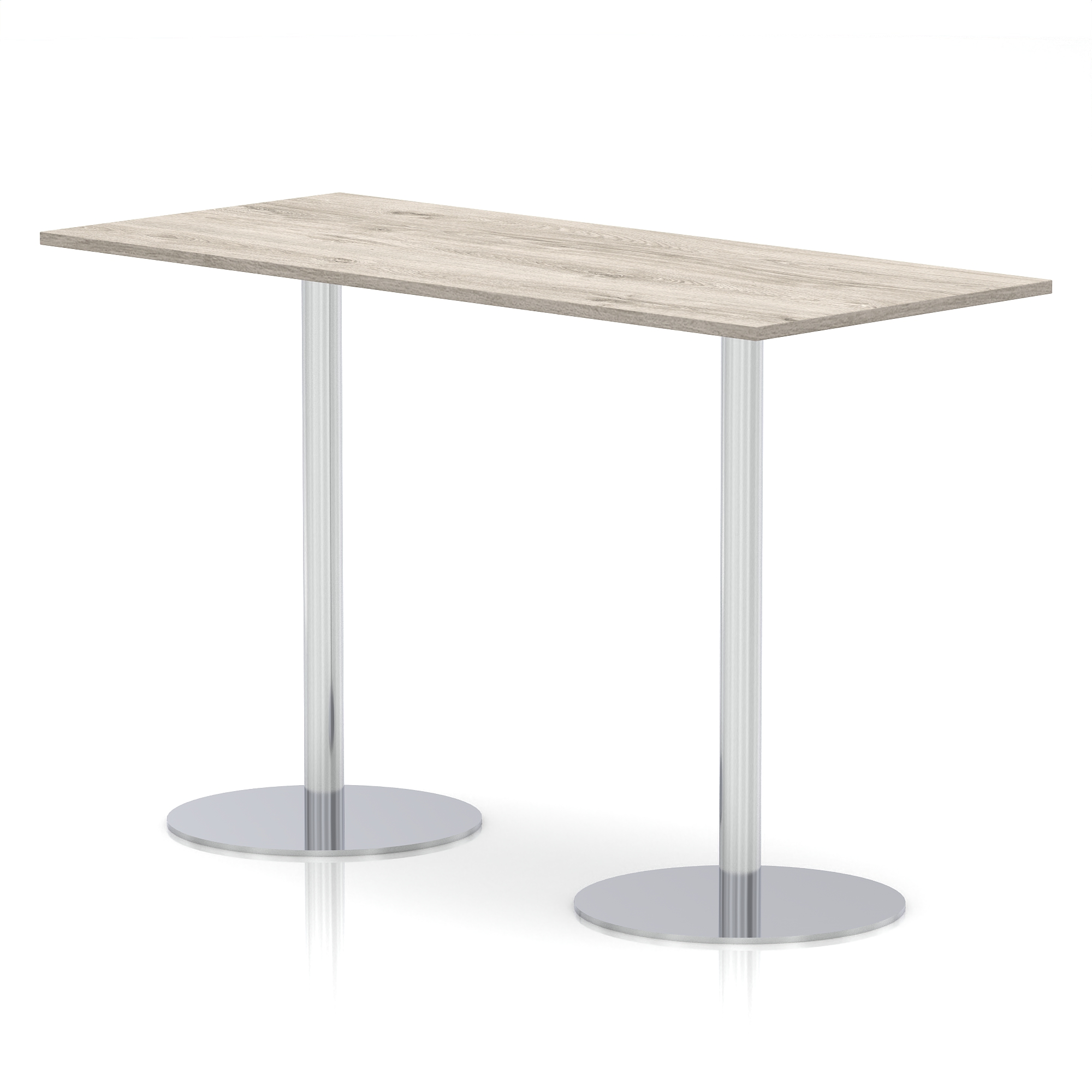 Grey Oak / Silver Frame