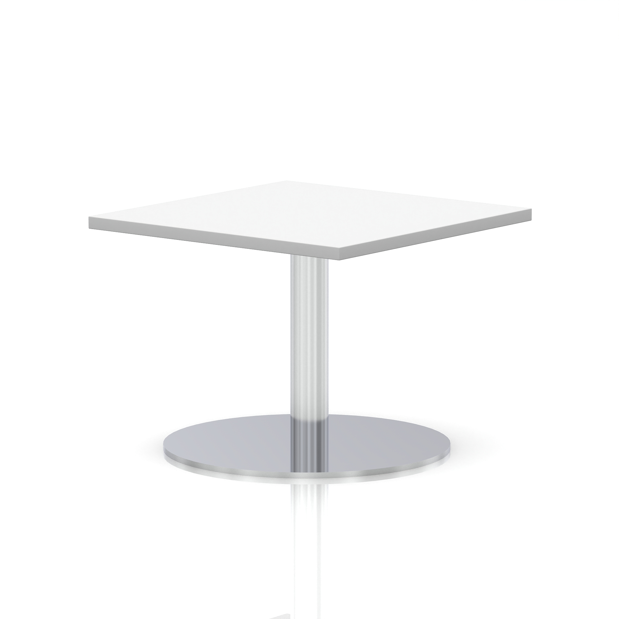 White / Silver Frame