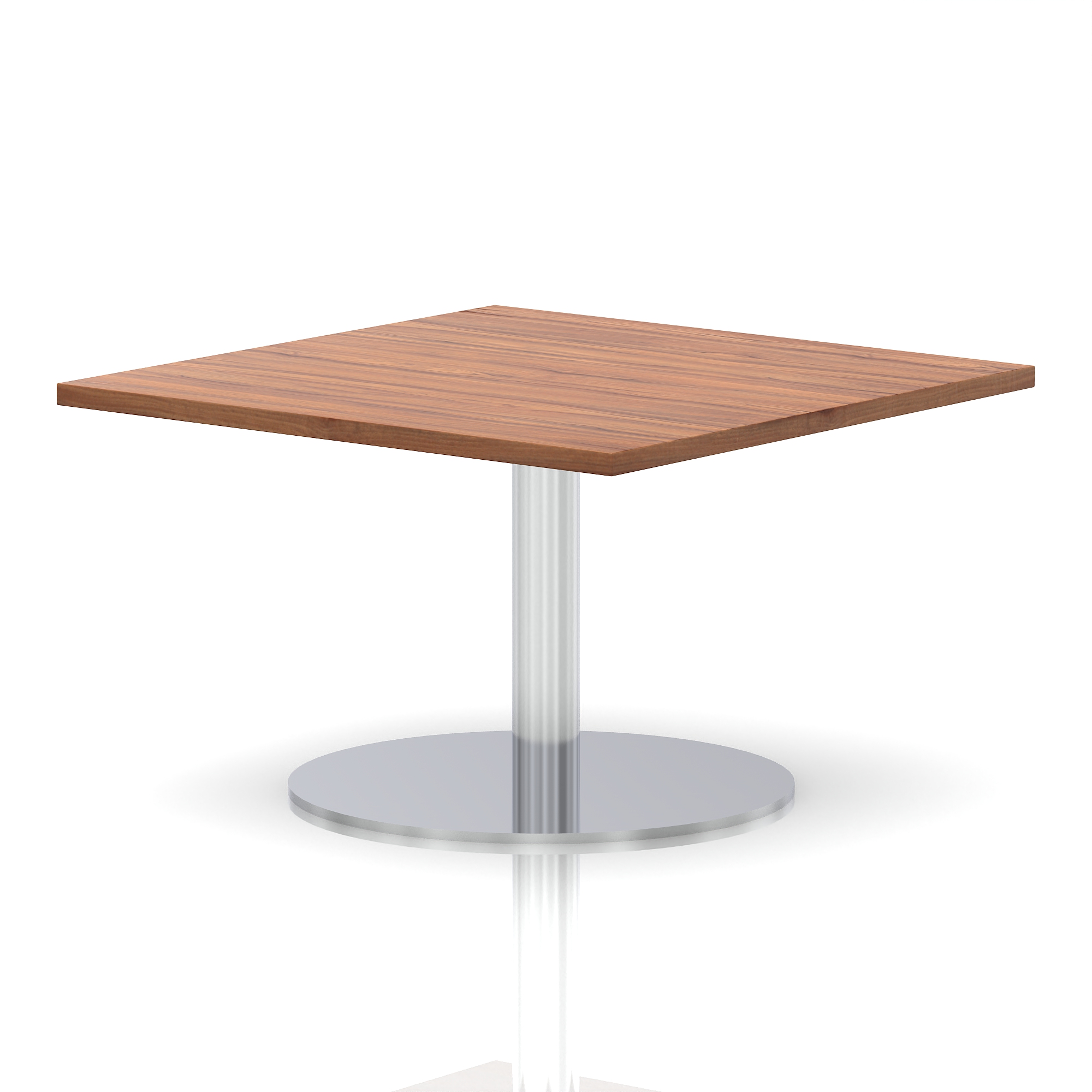 Walnut / Silver Frame