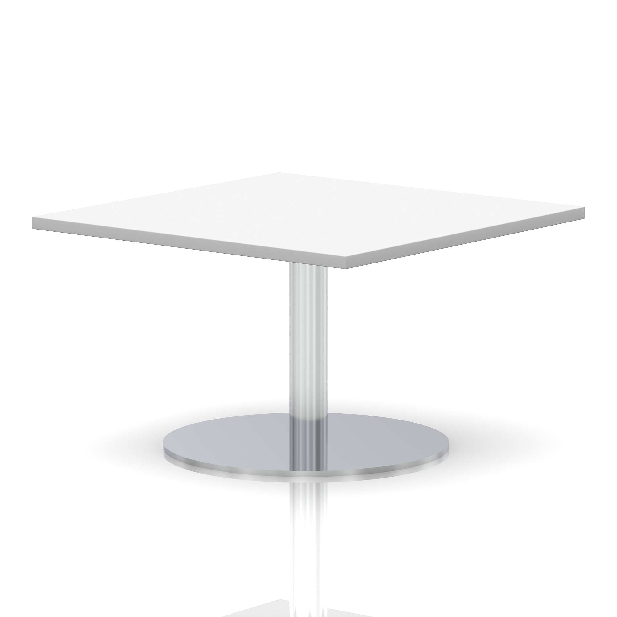 White / Silver Frame