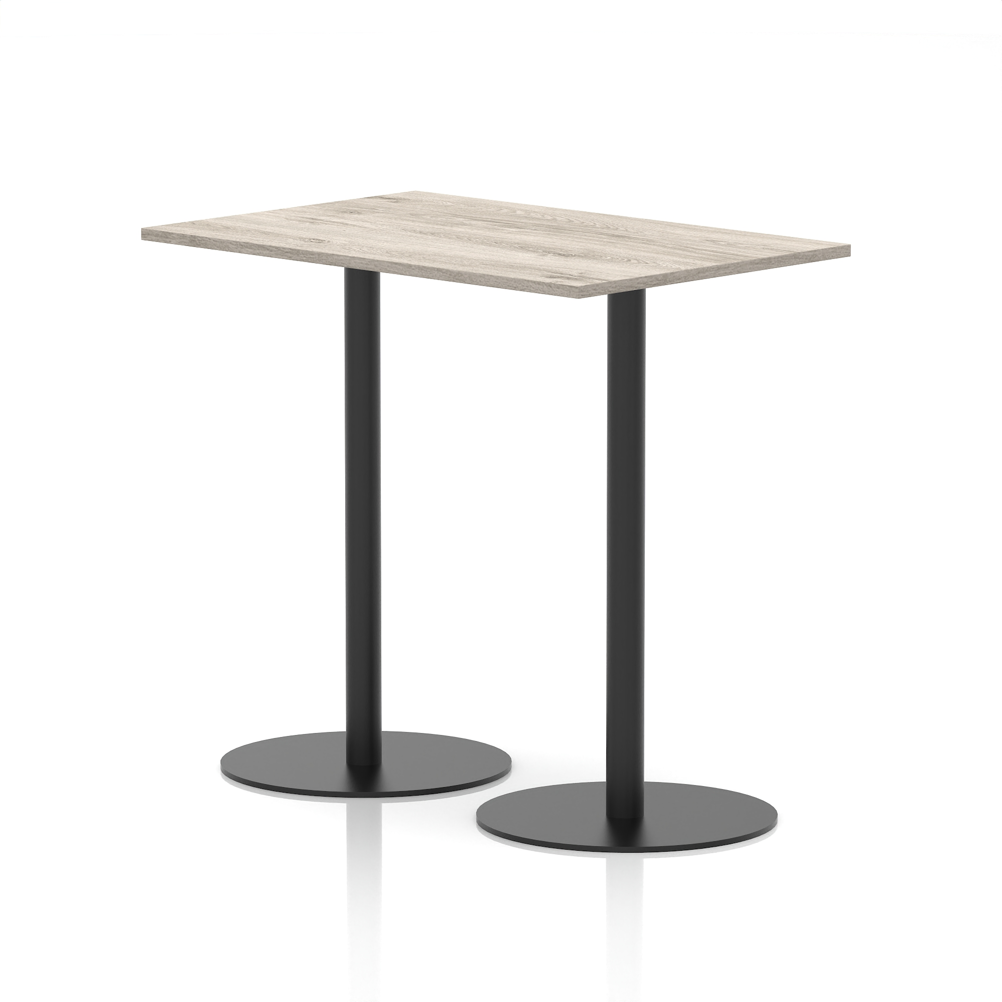 Grey Oak / Black Frame