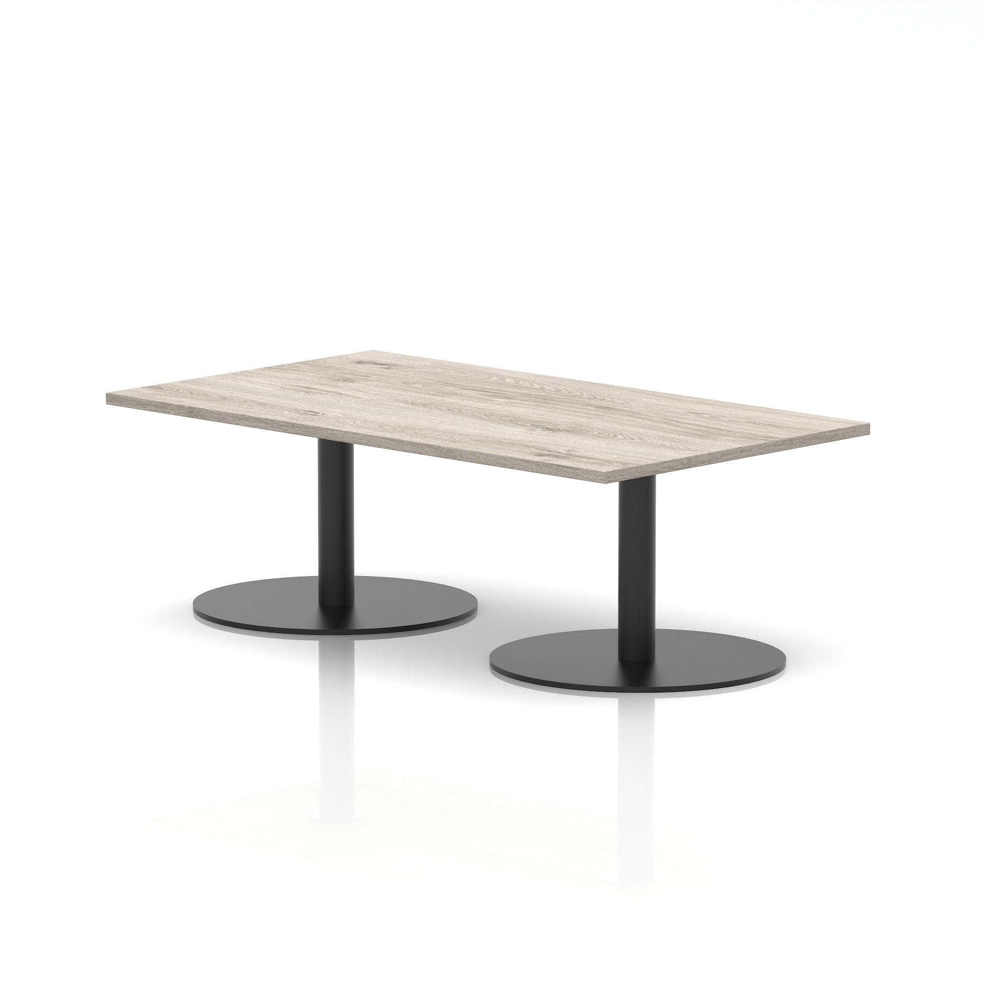 Grey Oak / Black Frame