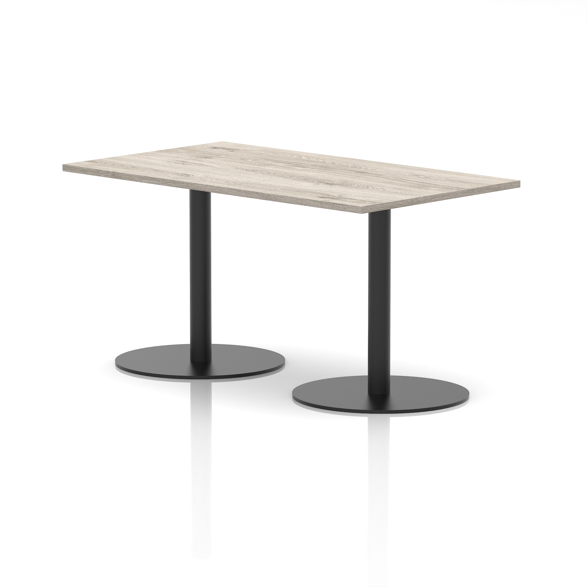 Grey Oak / Black Frame