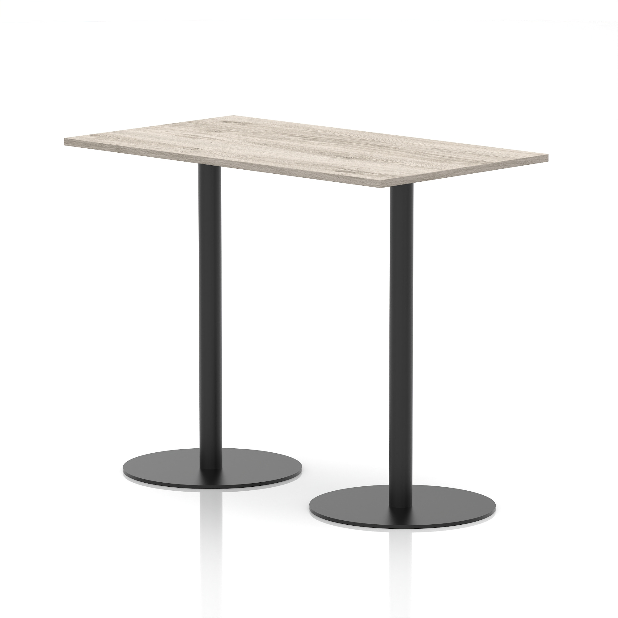 Grey Oak / Black Frame