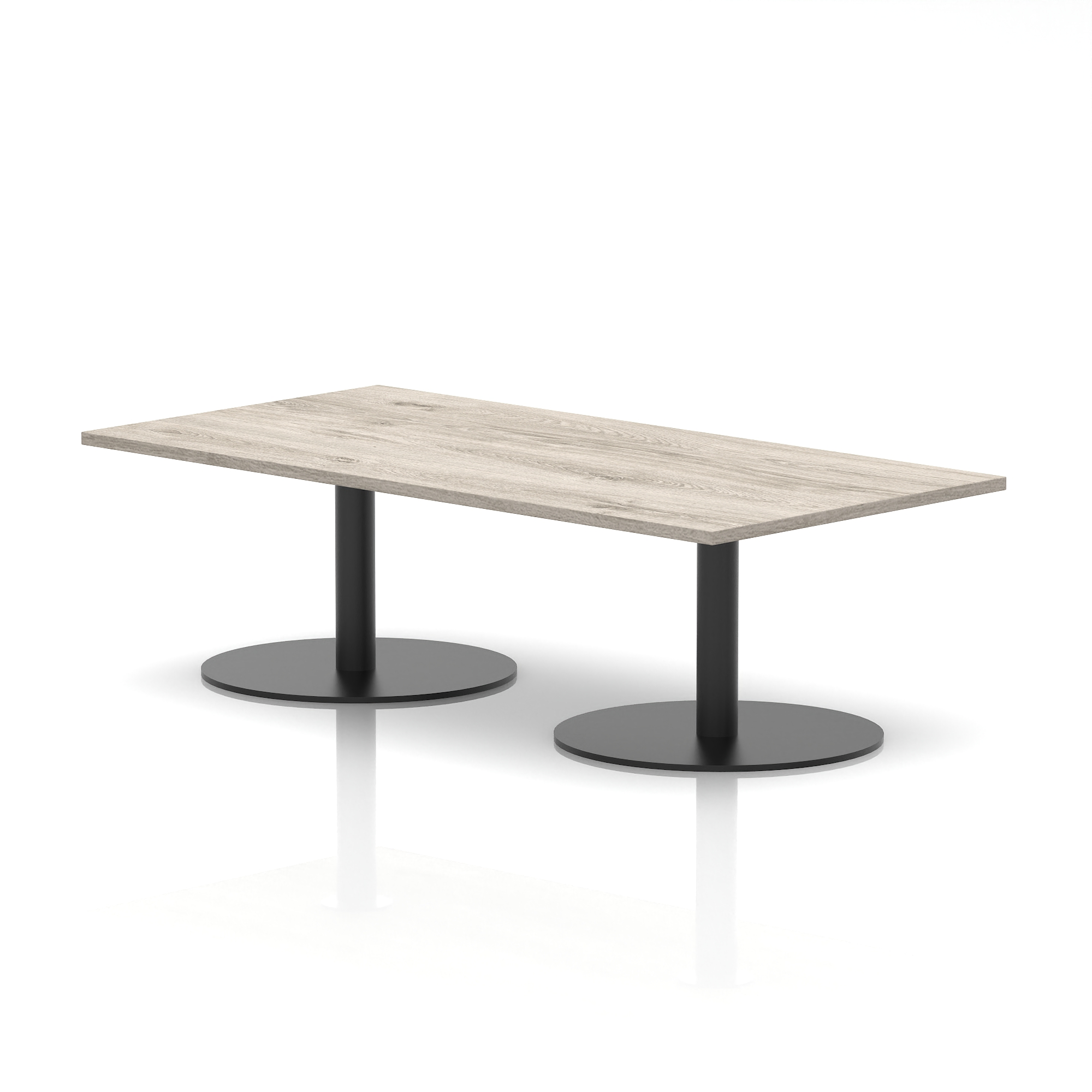 Grey Oak / Black Frame