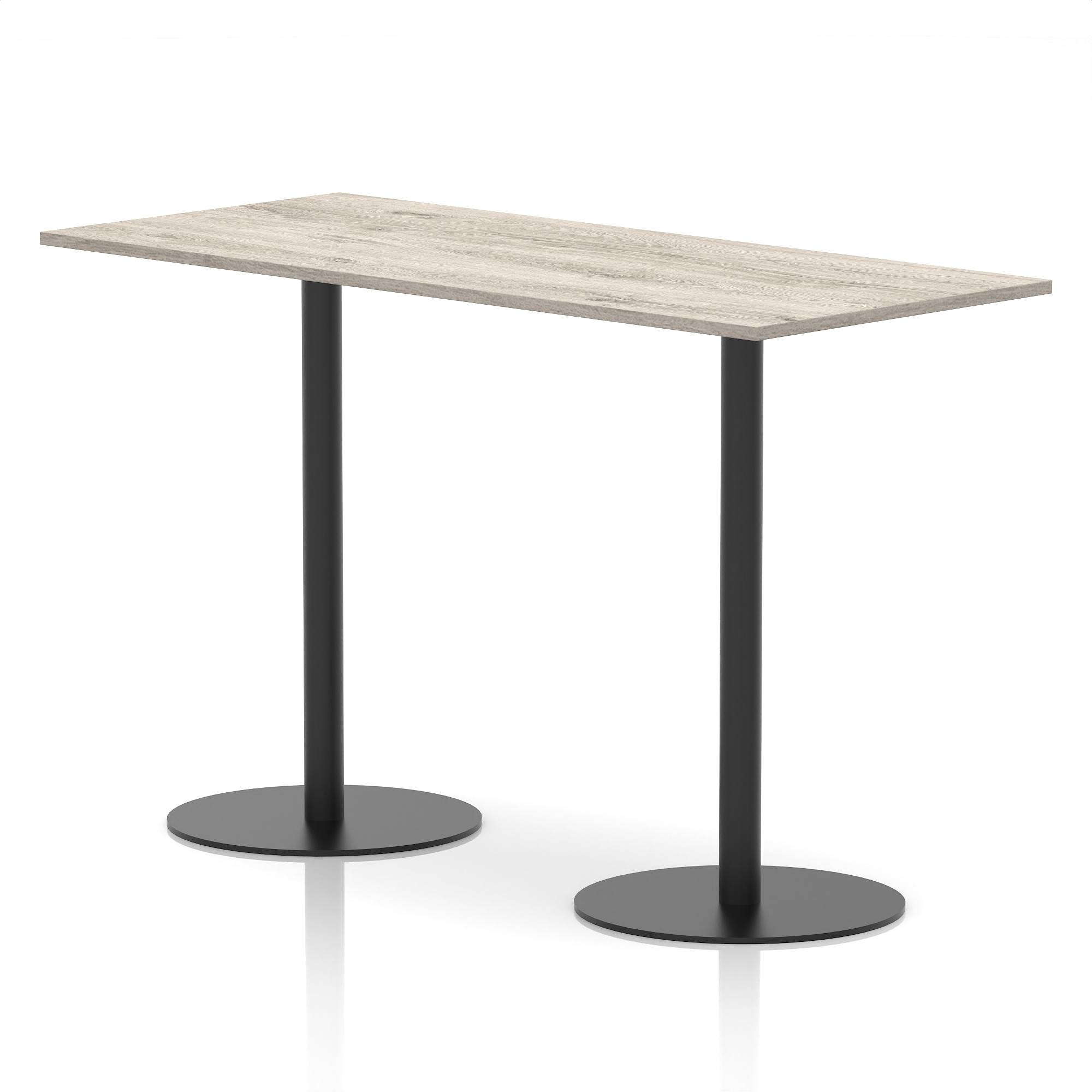 Grey Oak / Black Frame