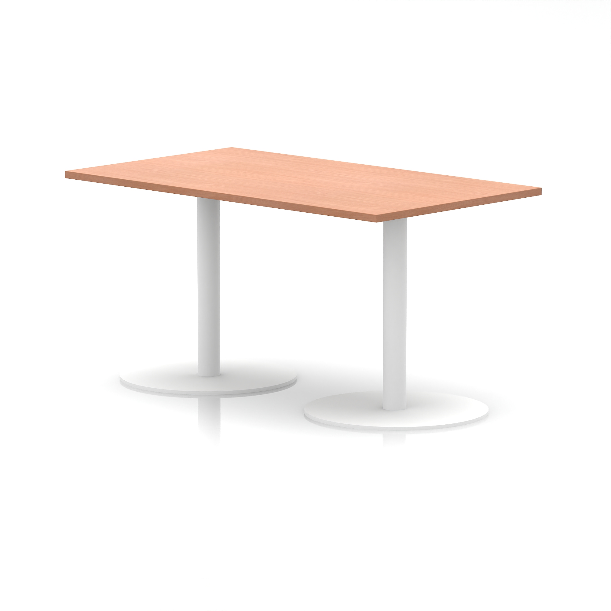 Beech / White Frame