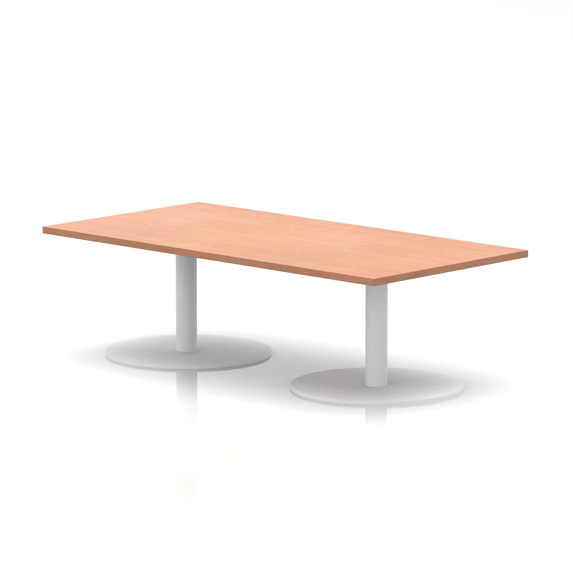 Beech / White Frame