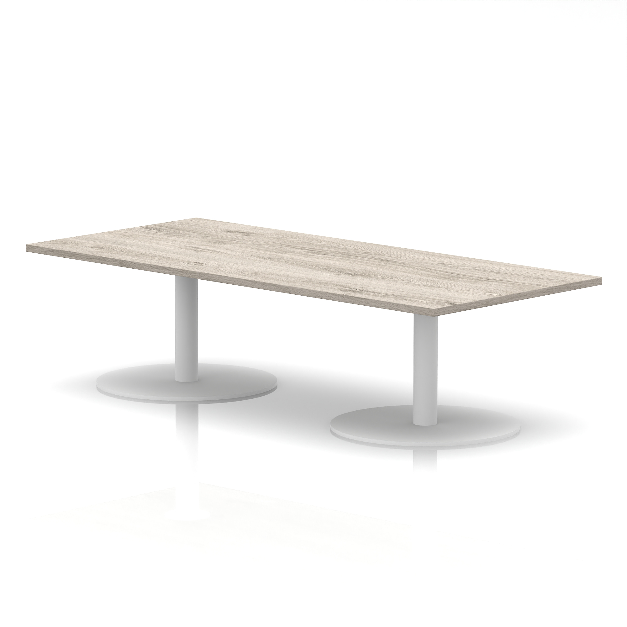 Grey Oak / White Frame