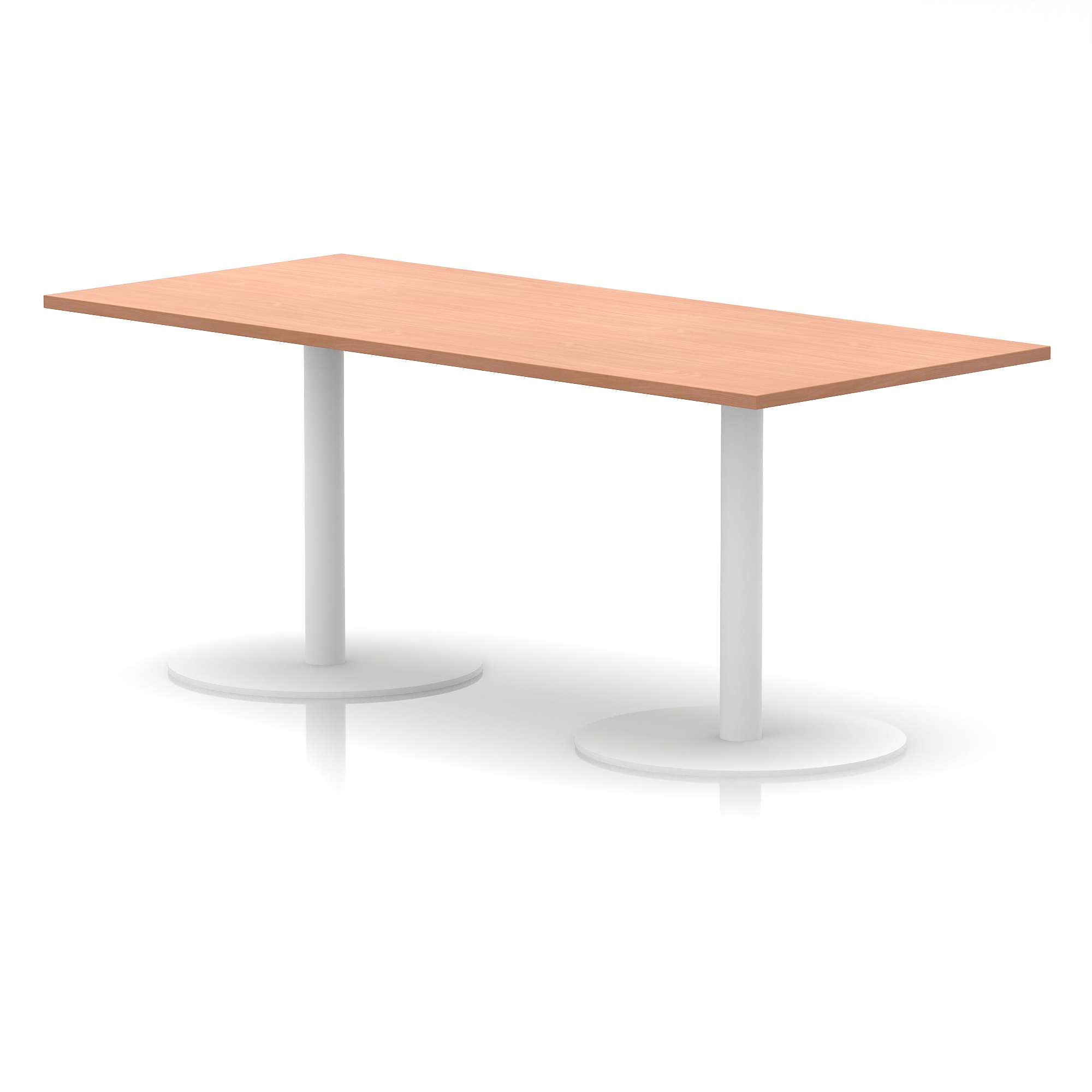 Beech / White Frame