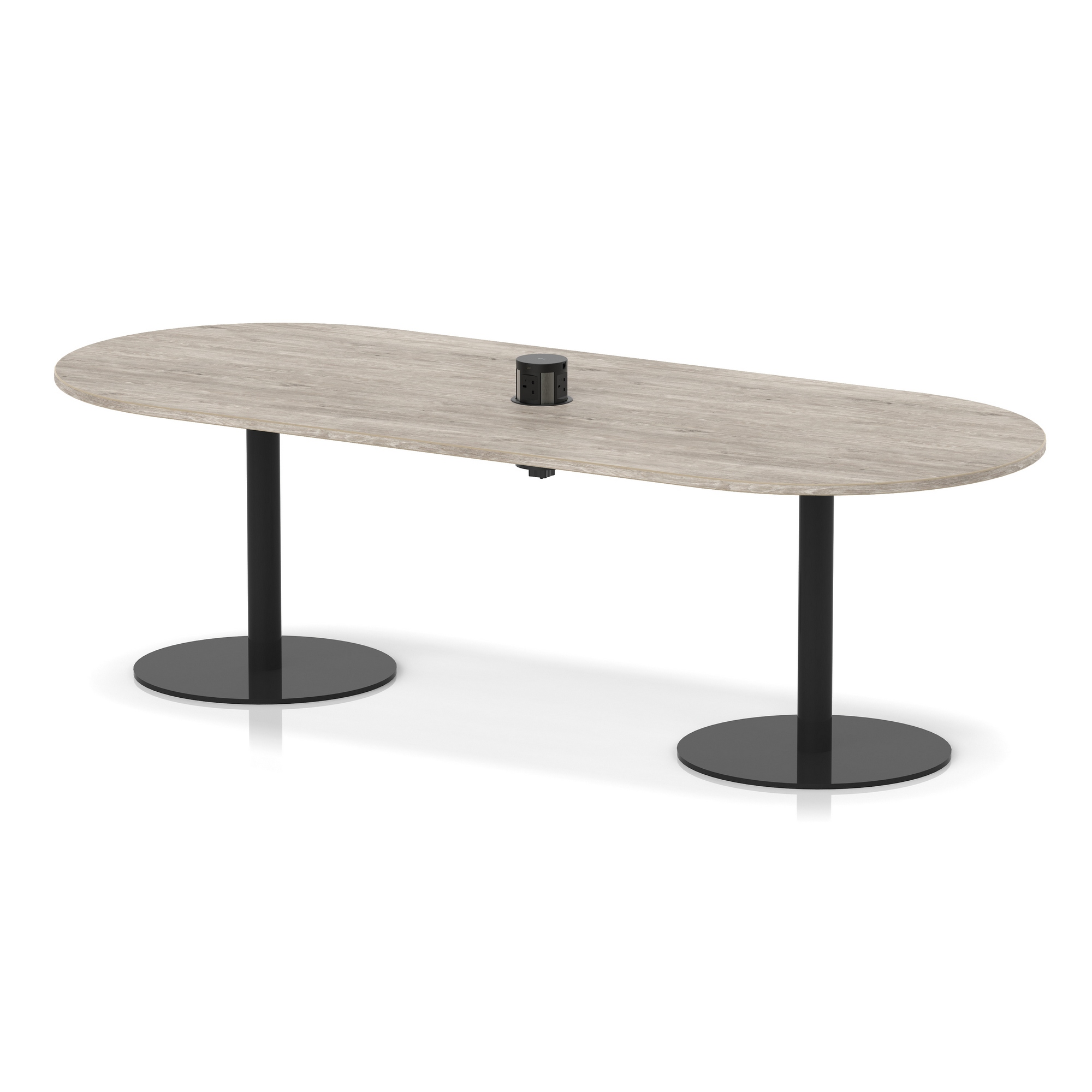 Grey Oak / Black Frame