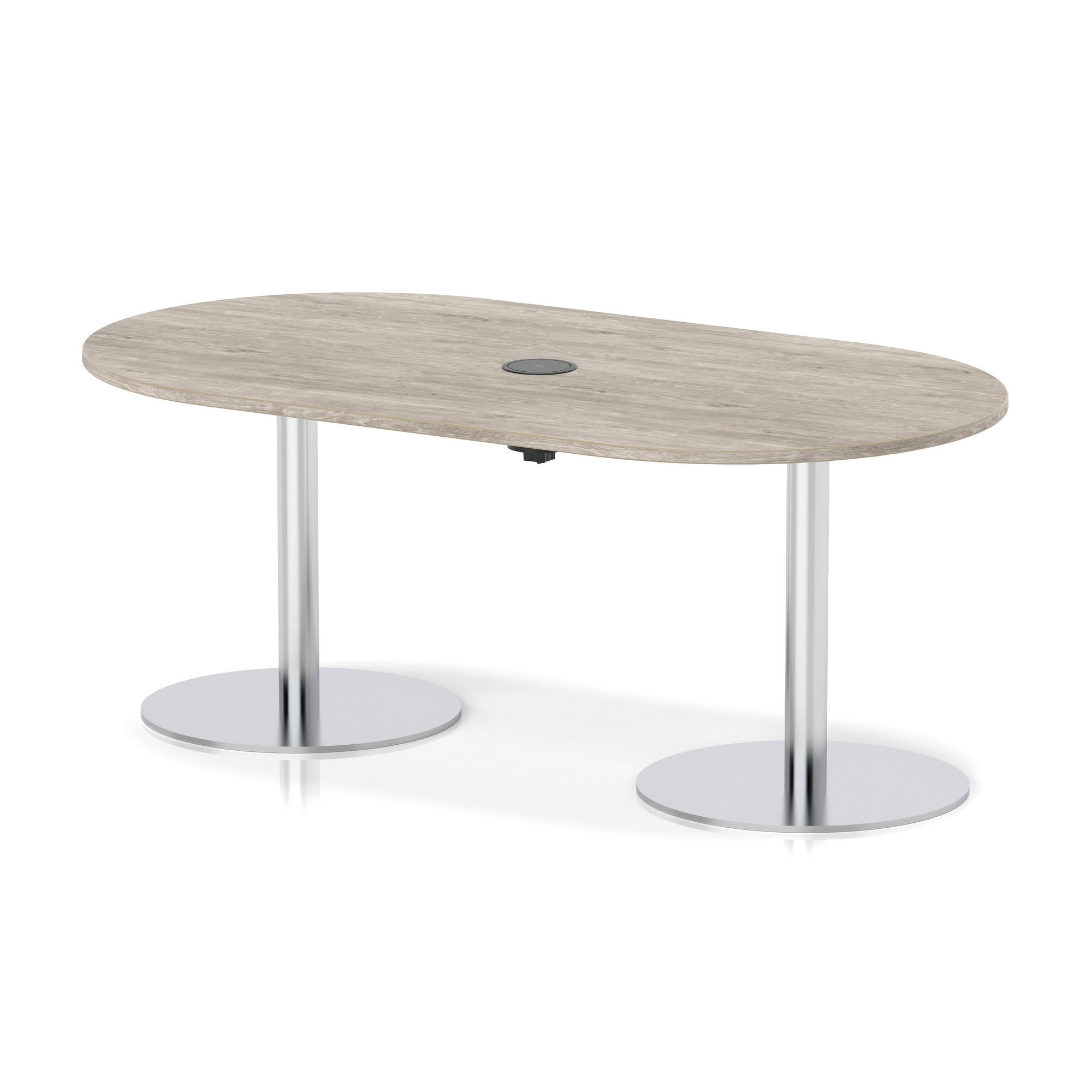 Grey Oak / Silver Frame