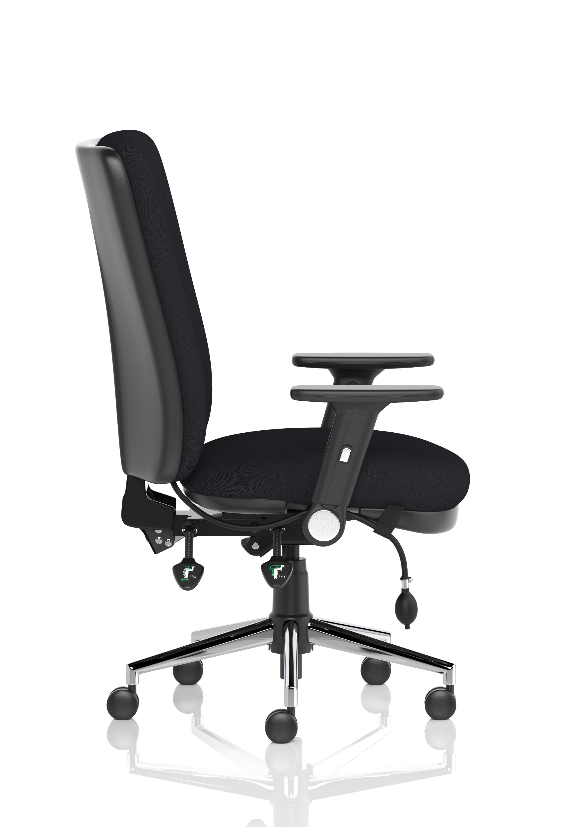 Chiro High Back Task Operator Office Chair thumbnail 2