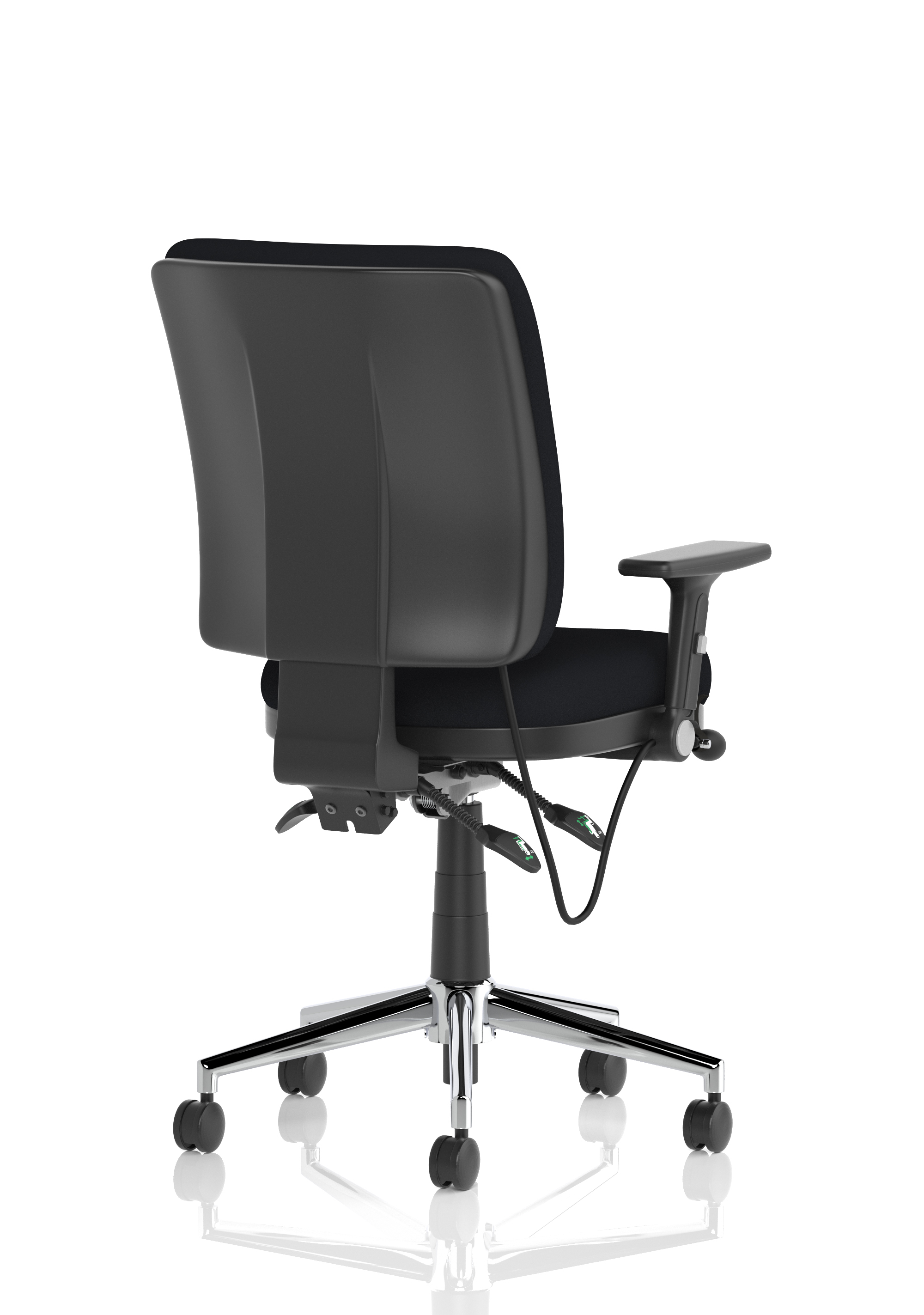Chiro Medium Back Task Operator Office Chair thumbnail 3