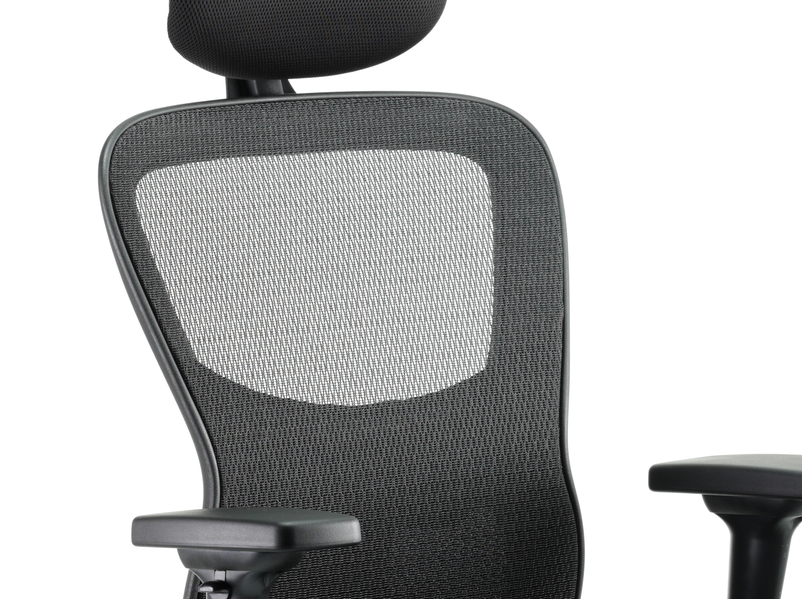 Stealth Shadow High Mesh Back Ergonomic Posture Chair with Arms thumbnail 5