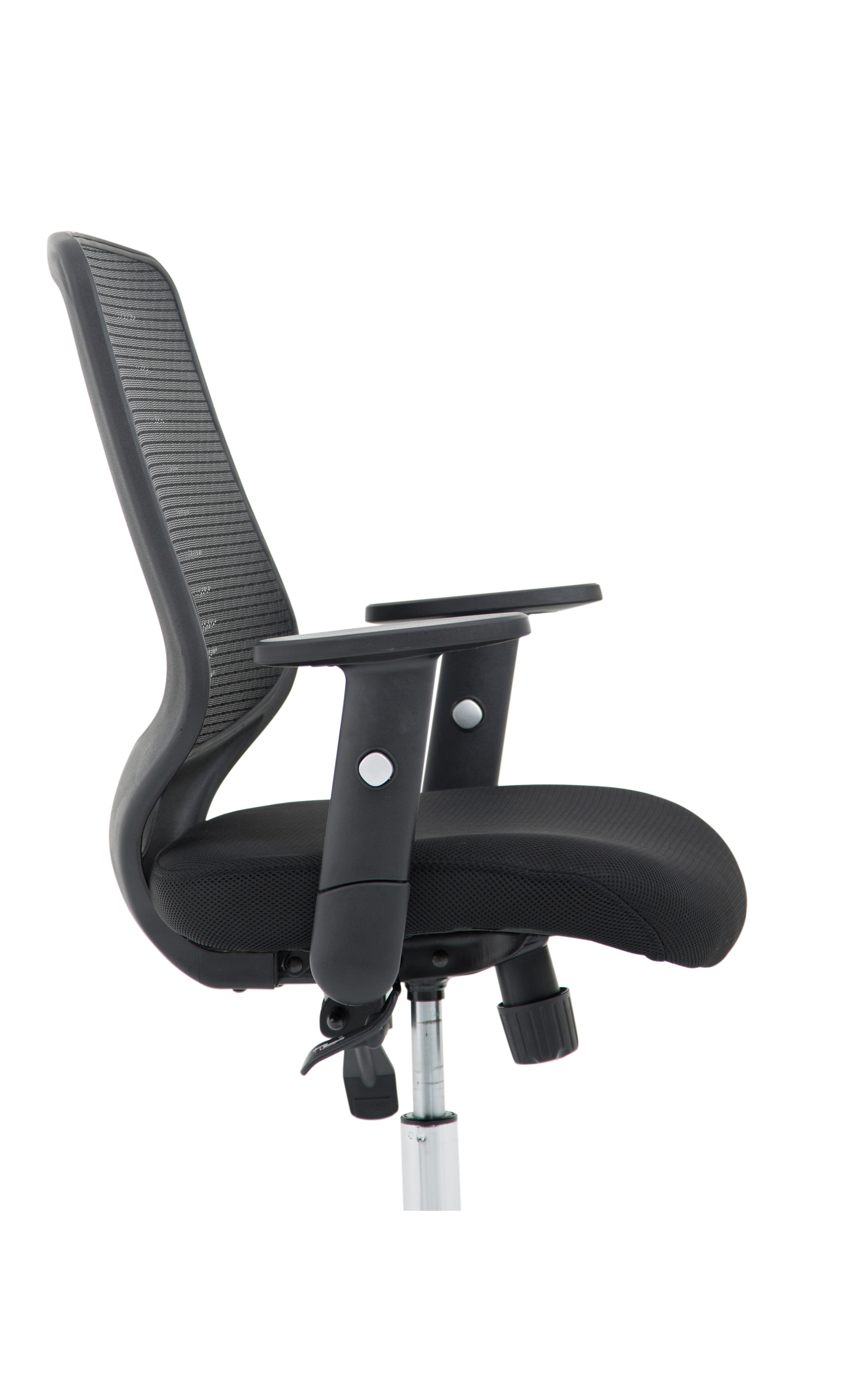 Relay Medium Mesh Back Task Operator Office Chair with Arms thumbnail 1