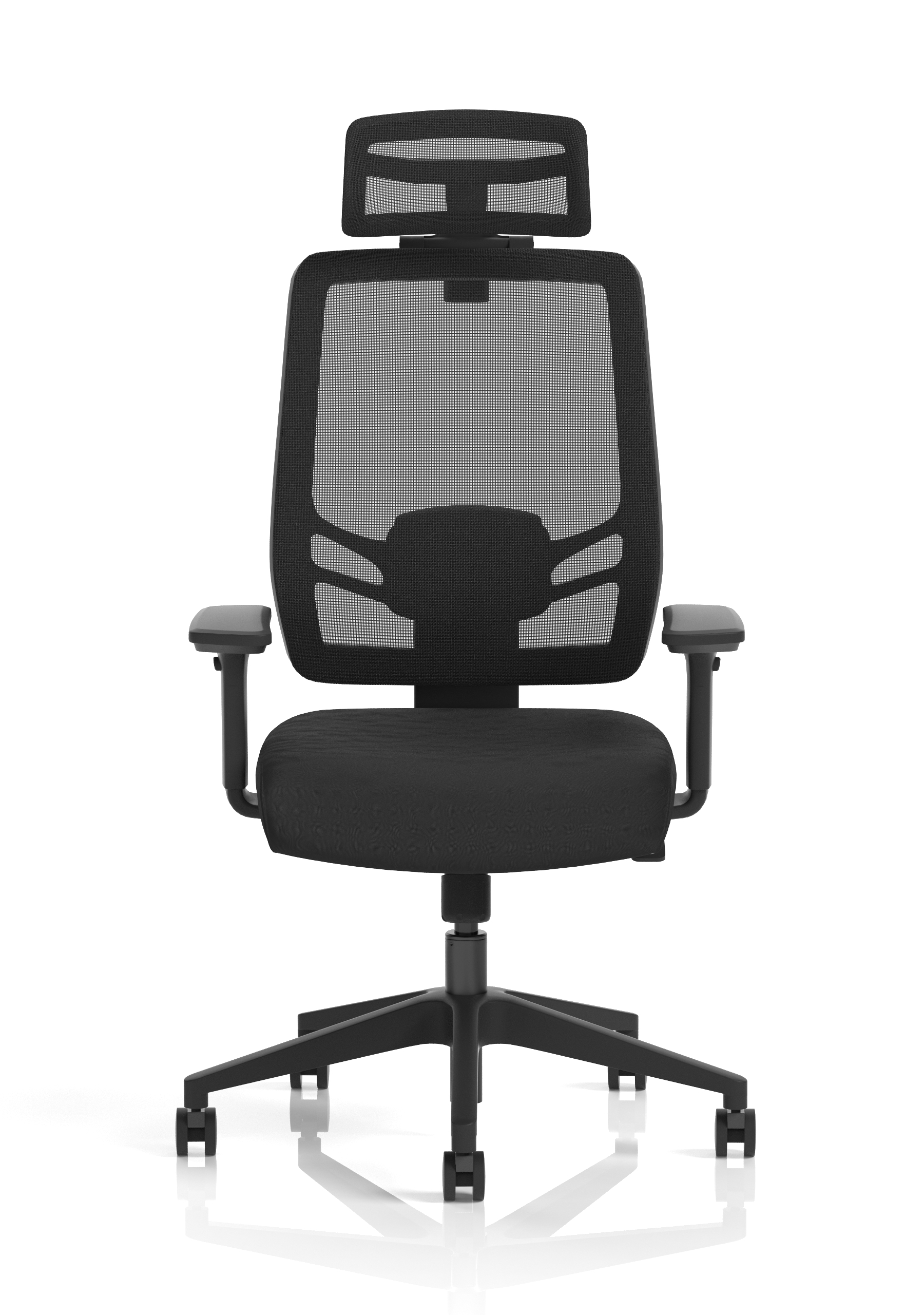 Ergo Twist High Mesh Back Ergonomic Task Operator Office Chair with Arms thumbnail 1
