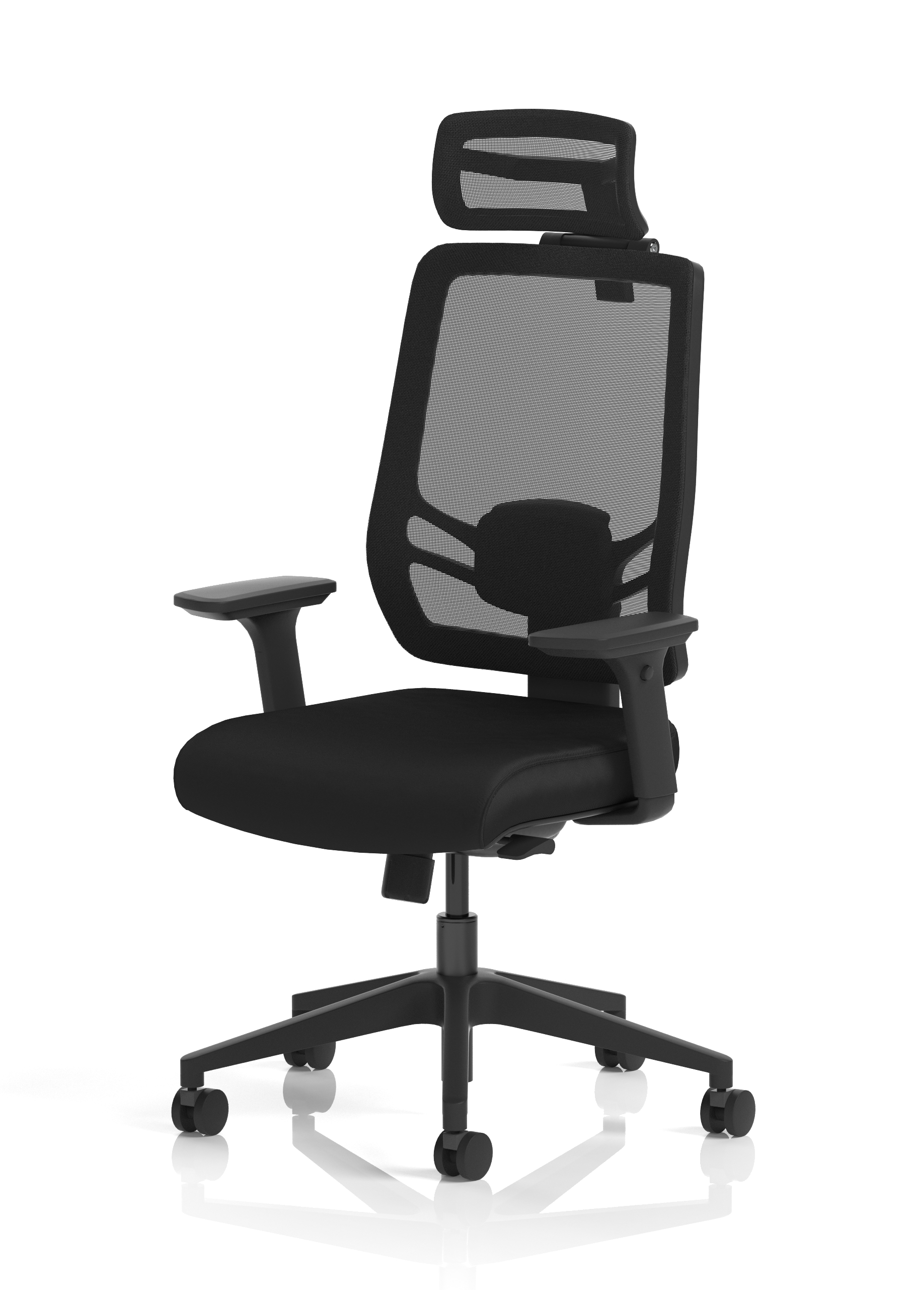 Ergo Twist High Mesh Back Ergonomic Task Operator Office Chair with Arms thumbnail 2