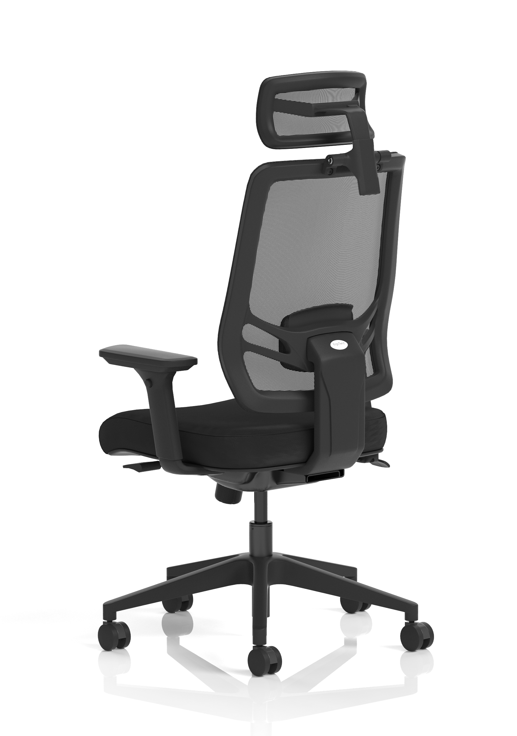 Ergo Twist High Mesh Back Ergonomic Task Operator Office Chair with Arms thumbnail 4
