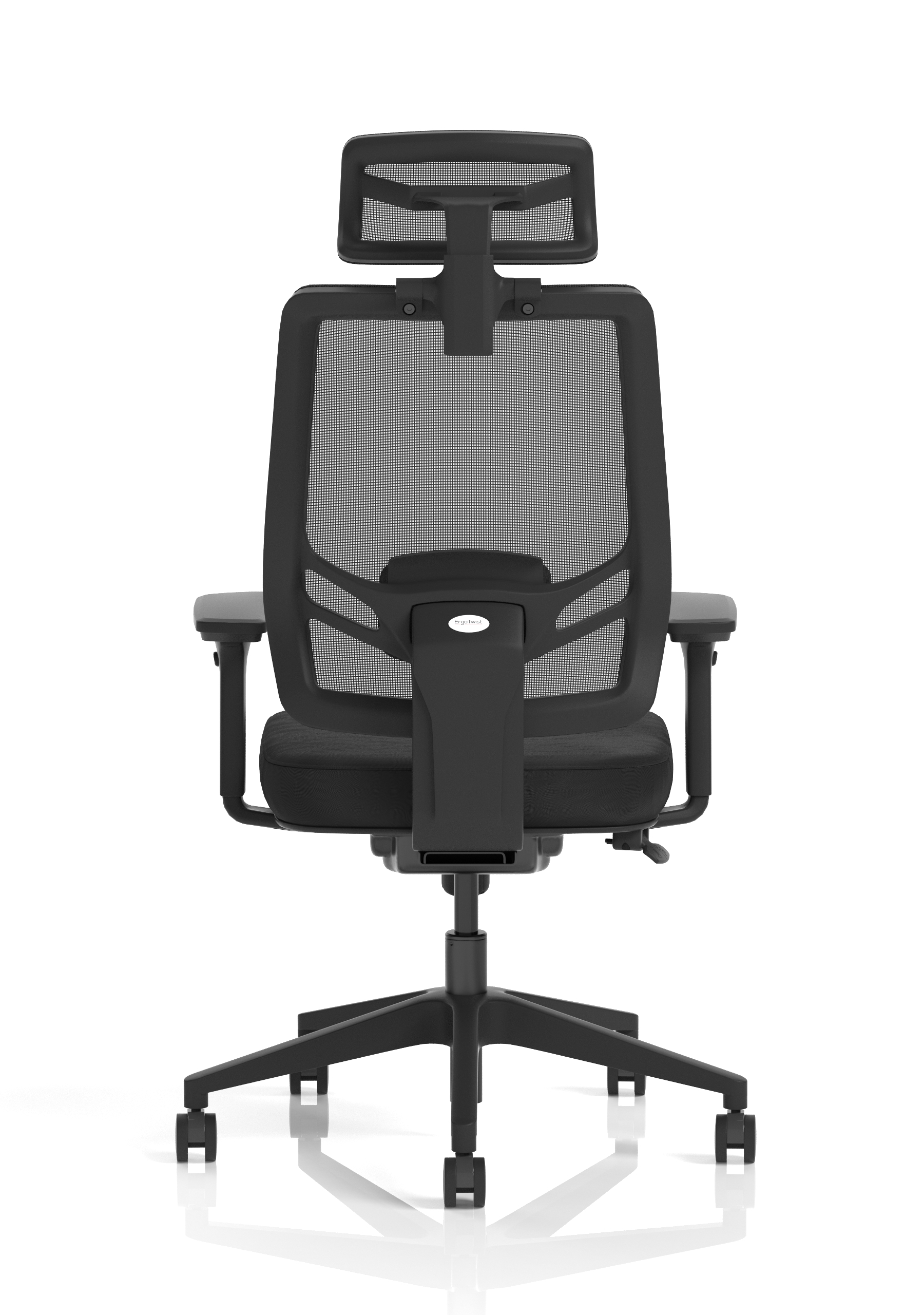 Ergo Twist High Mesh Back Ergonomic Task Operator Office Chair with Arms thumbnail 5