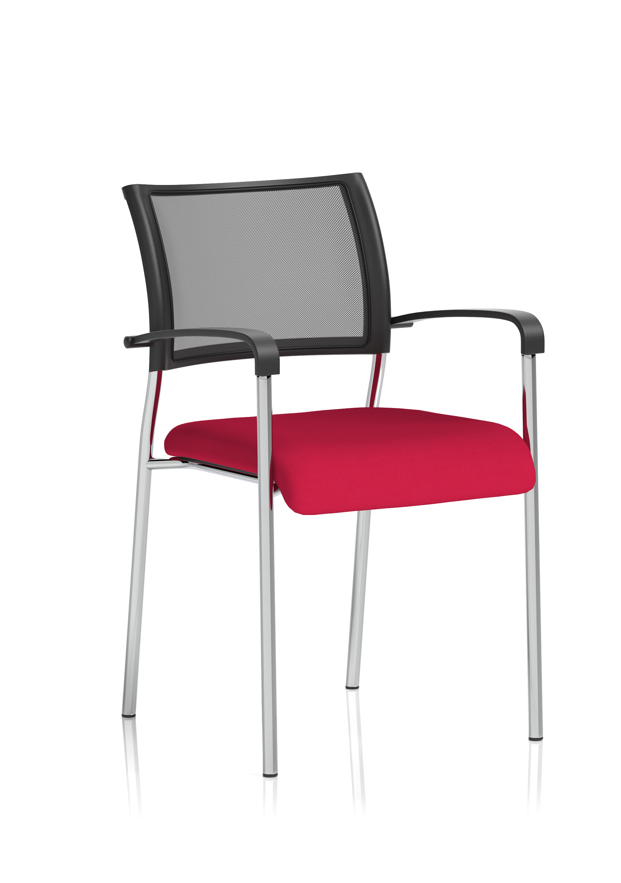 Chrome Frame Bespoke Colour Seat Bergamot Cherry