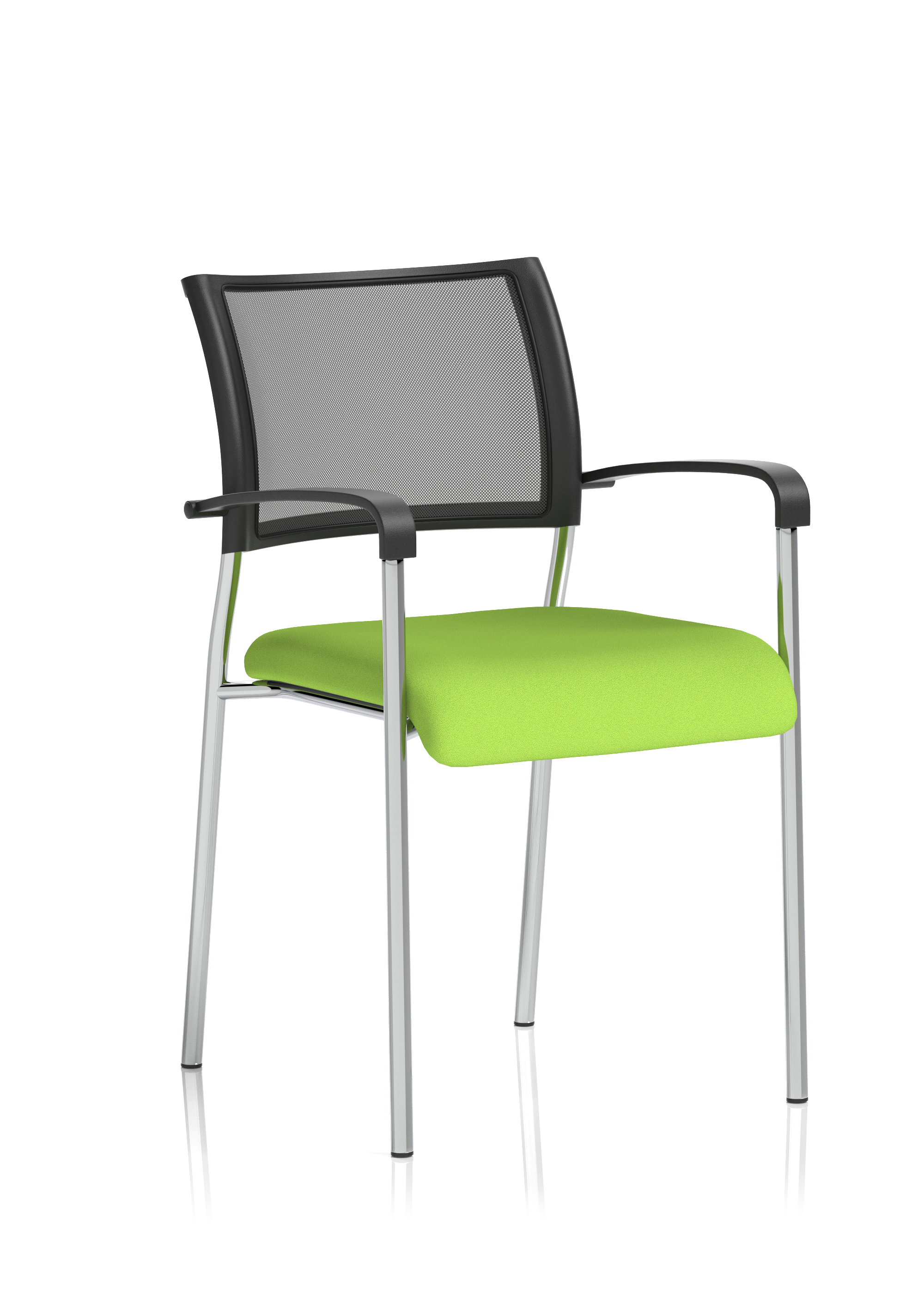 Chrome Frame Bespoke Colour Seat Myrrh Green