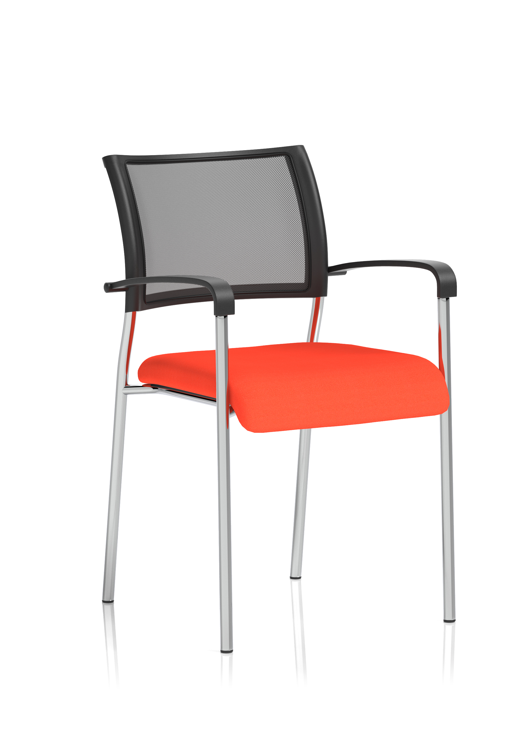 Chrome Frame Bespoke Colour Seat Tabasco Orange